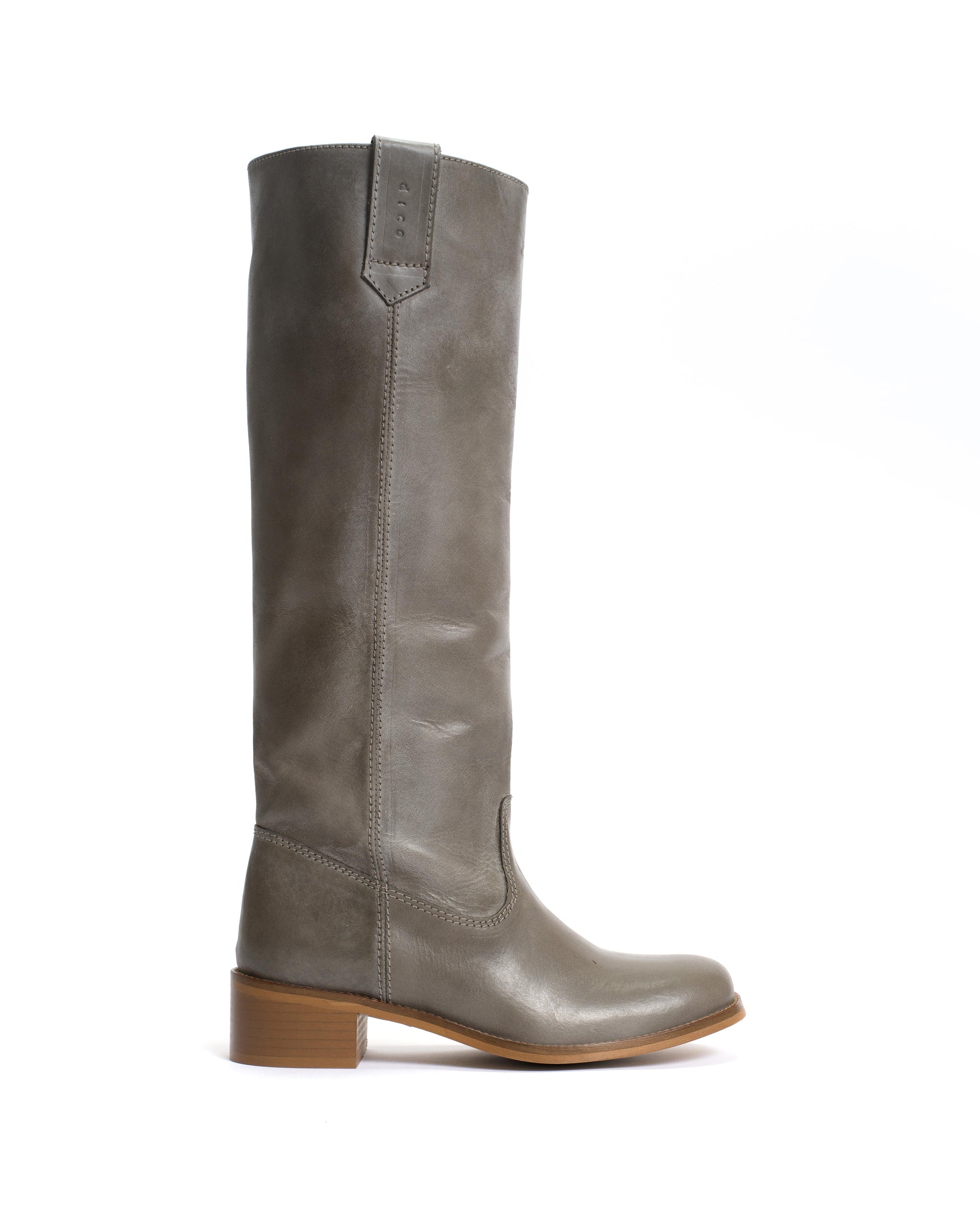 Dico Ann Escovado Concrete Grey - Dico Copenhagen: High shaft boots