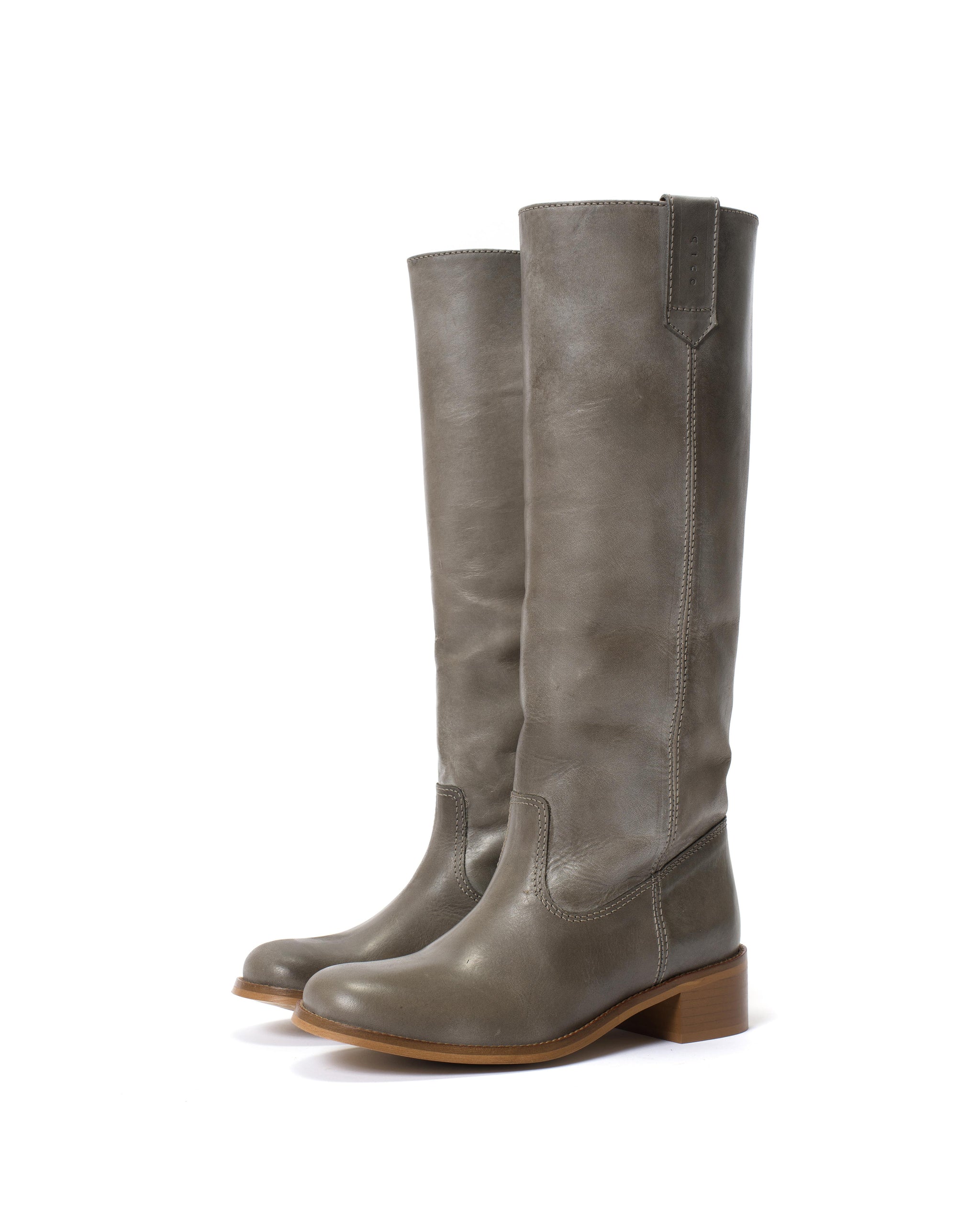 Dico Ann Escovado Concrete Grey - Dico Copenhagen: High shaft boots