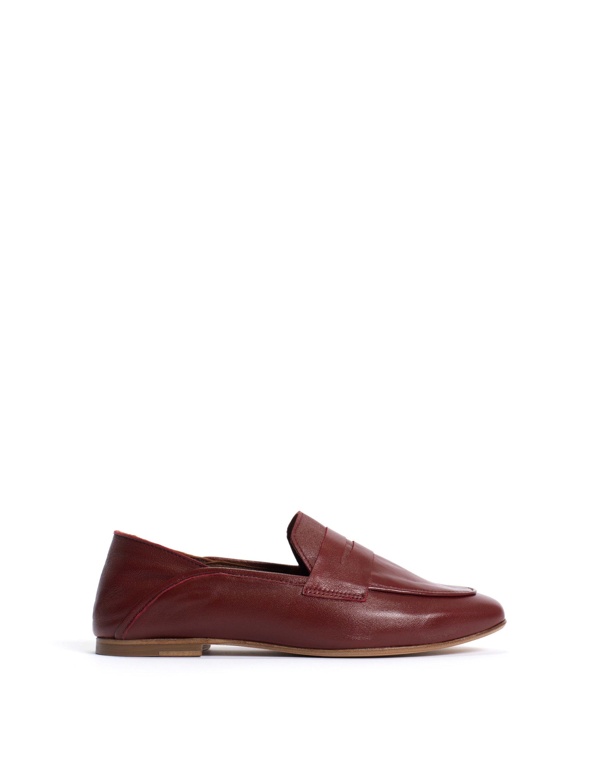Lindsay Shiny lamb Pomegranate - Anonymous Copenhagen Flat-loafers & ballerinas & pumps