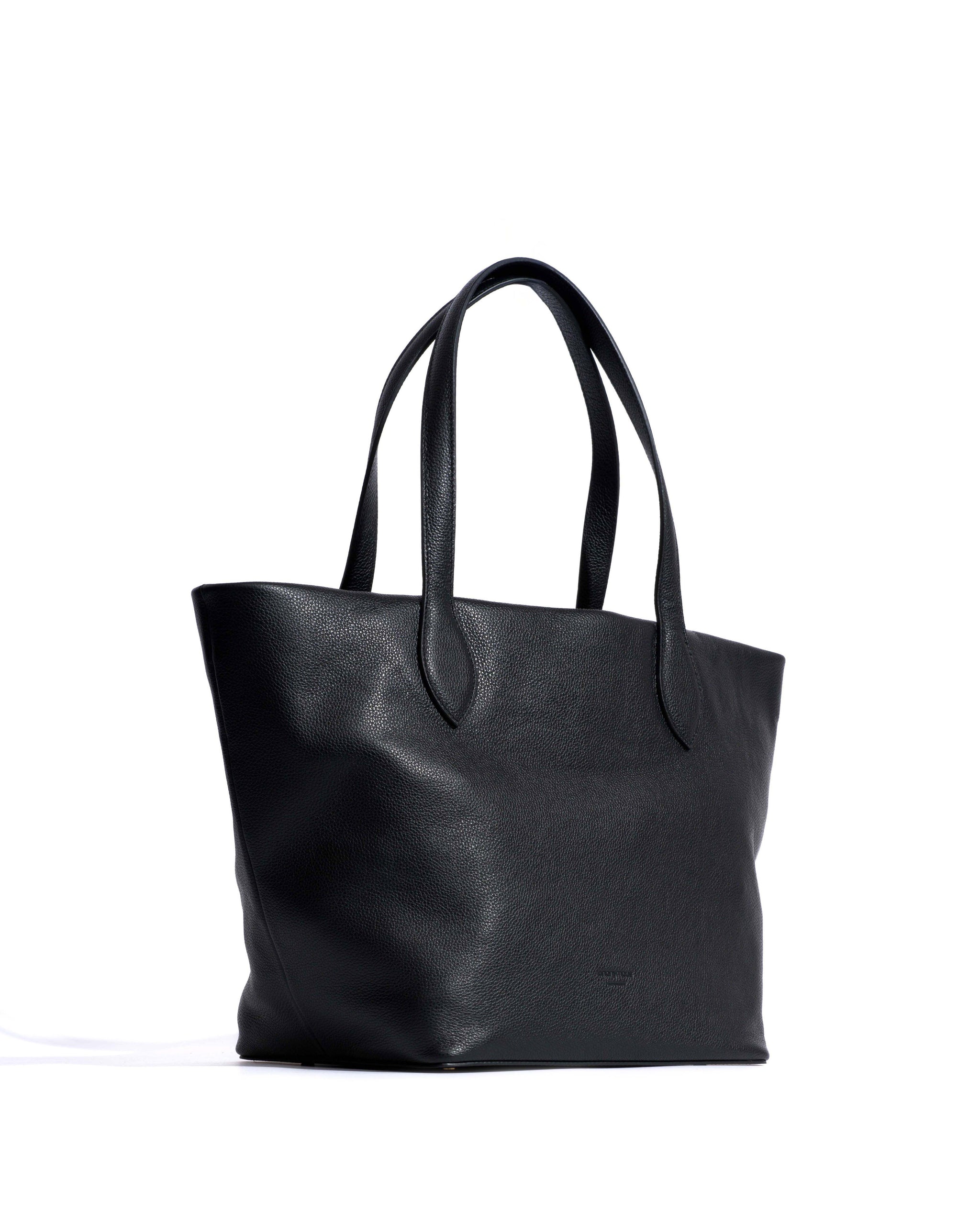 Arya carryall bag Pebbled soft calf Black - Anonymous Copenhagen Bags