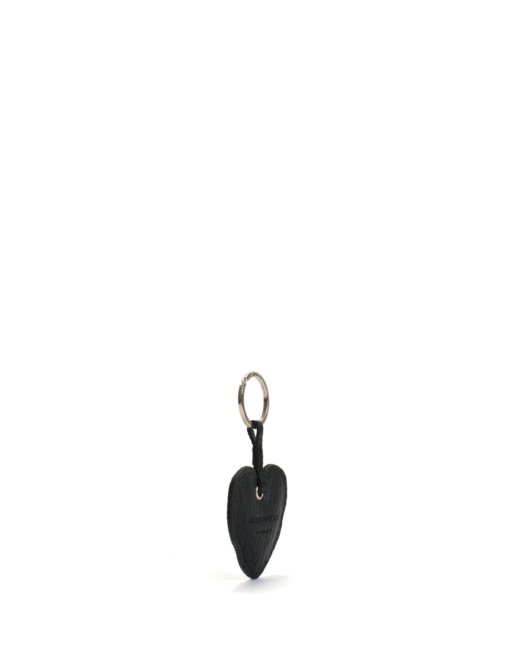 Keyring Grained chevre goat Black - Anonymous Copenhagen