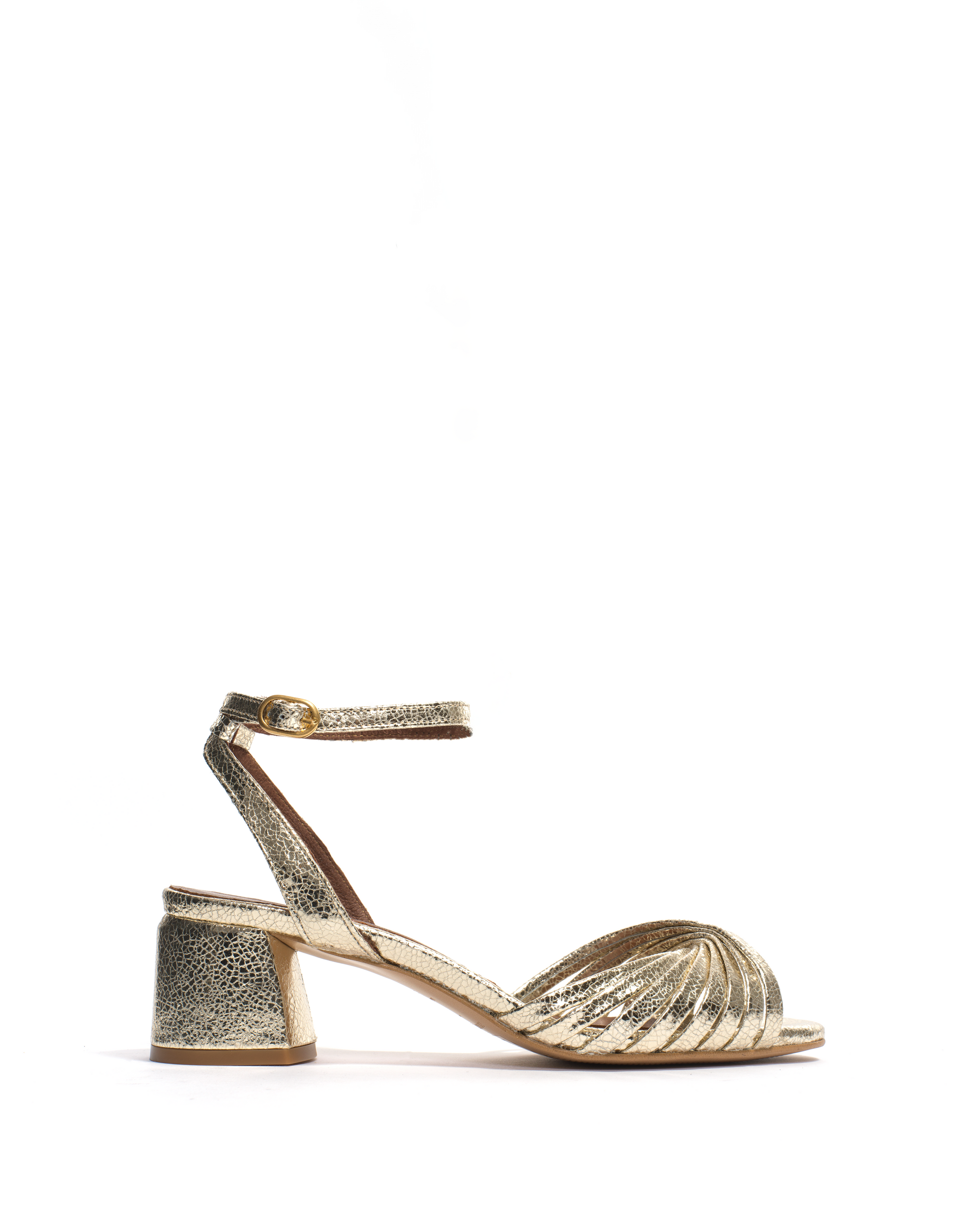 Margriet Crackled metallic goat Champagne - Anonymous Copenhagen