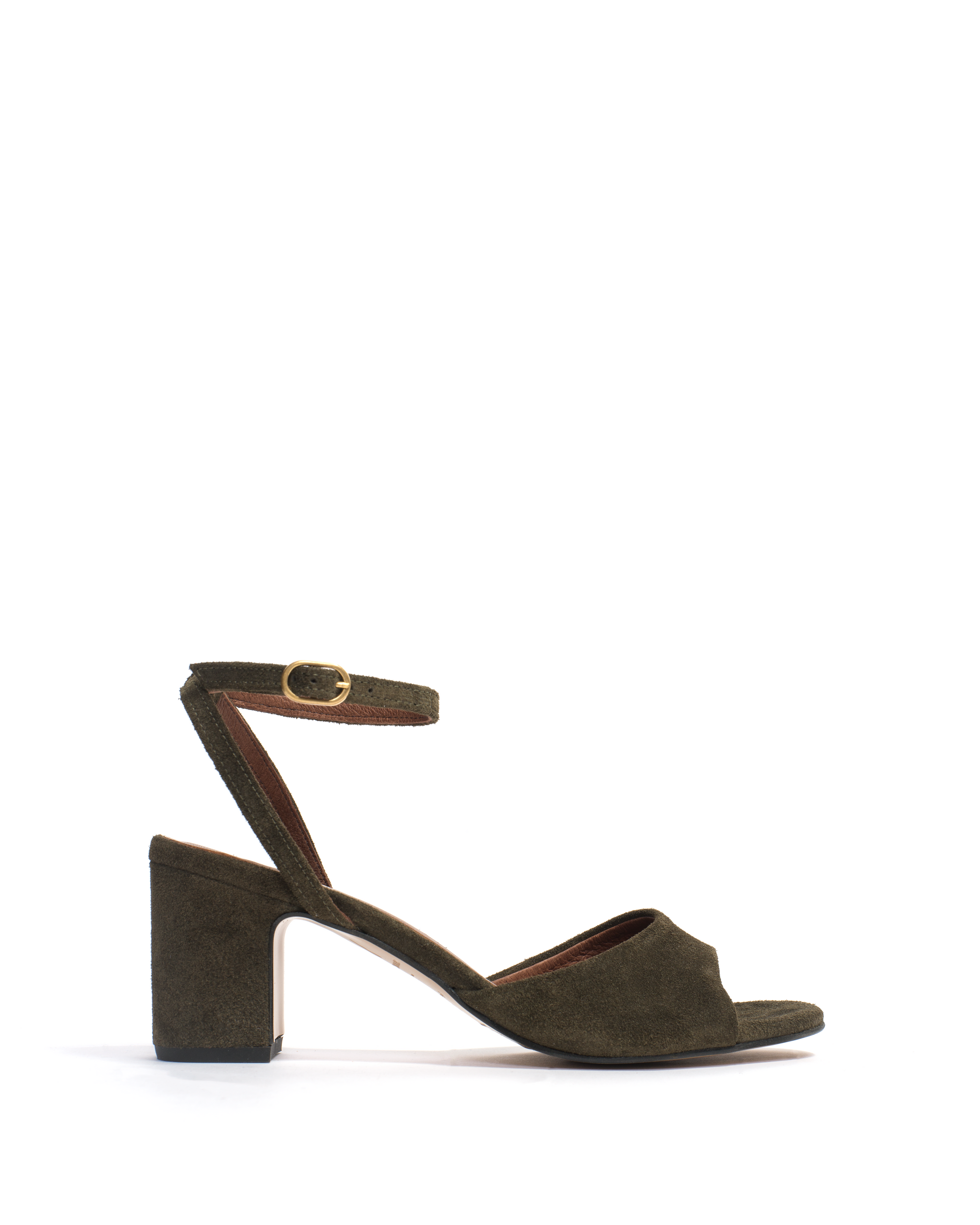 Jolie Calf suede Moss green - Anonymous Copenhagen
