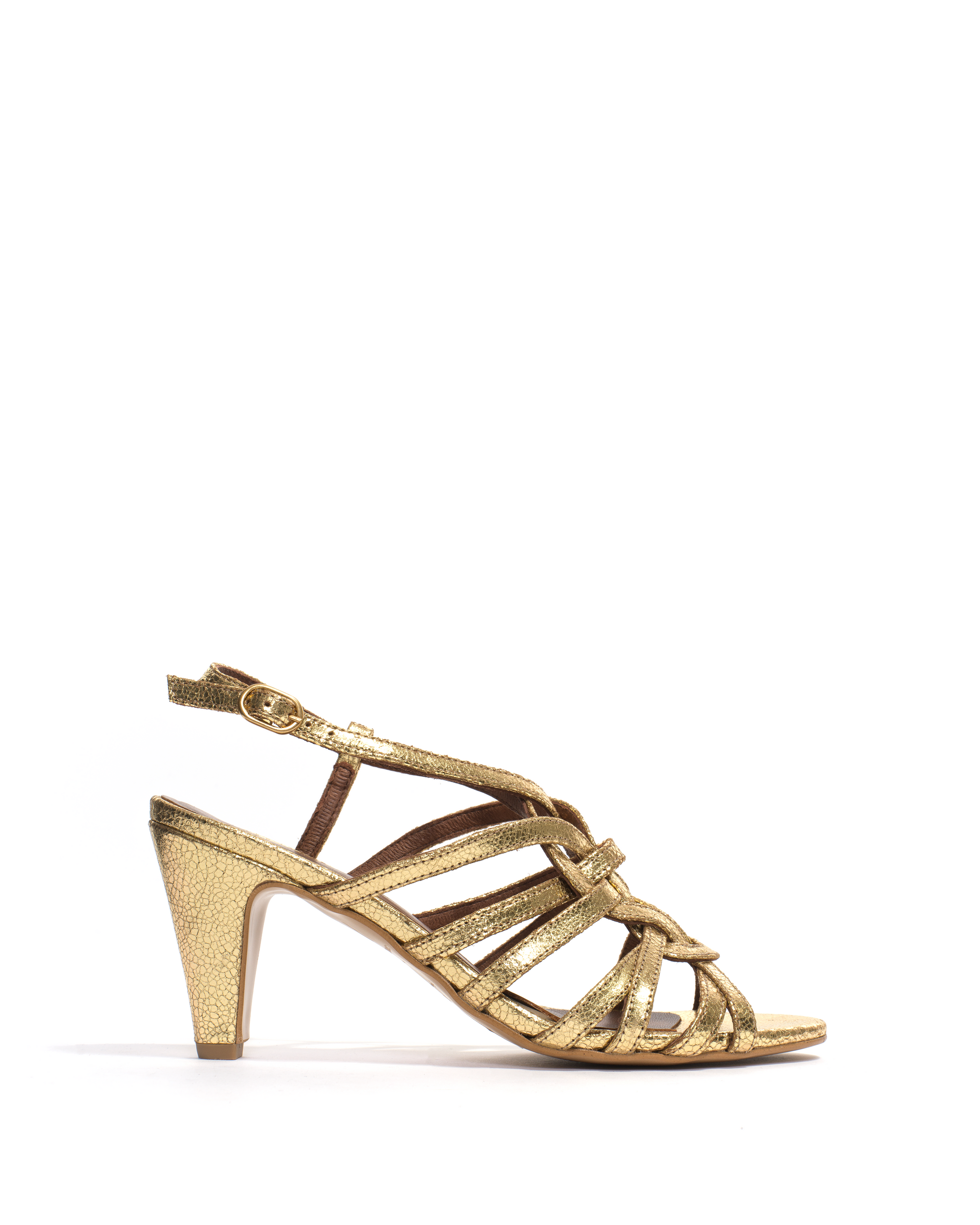 Vickey 75 Crackled metallic goat Gold - Anonymous Copenhagen