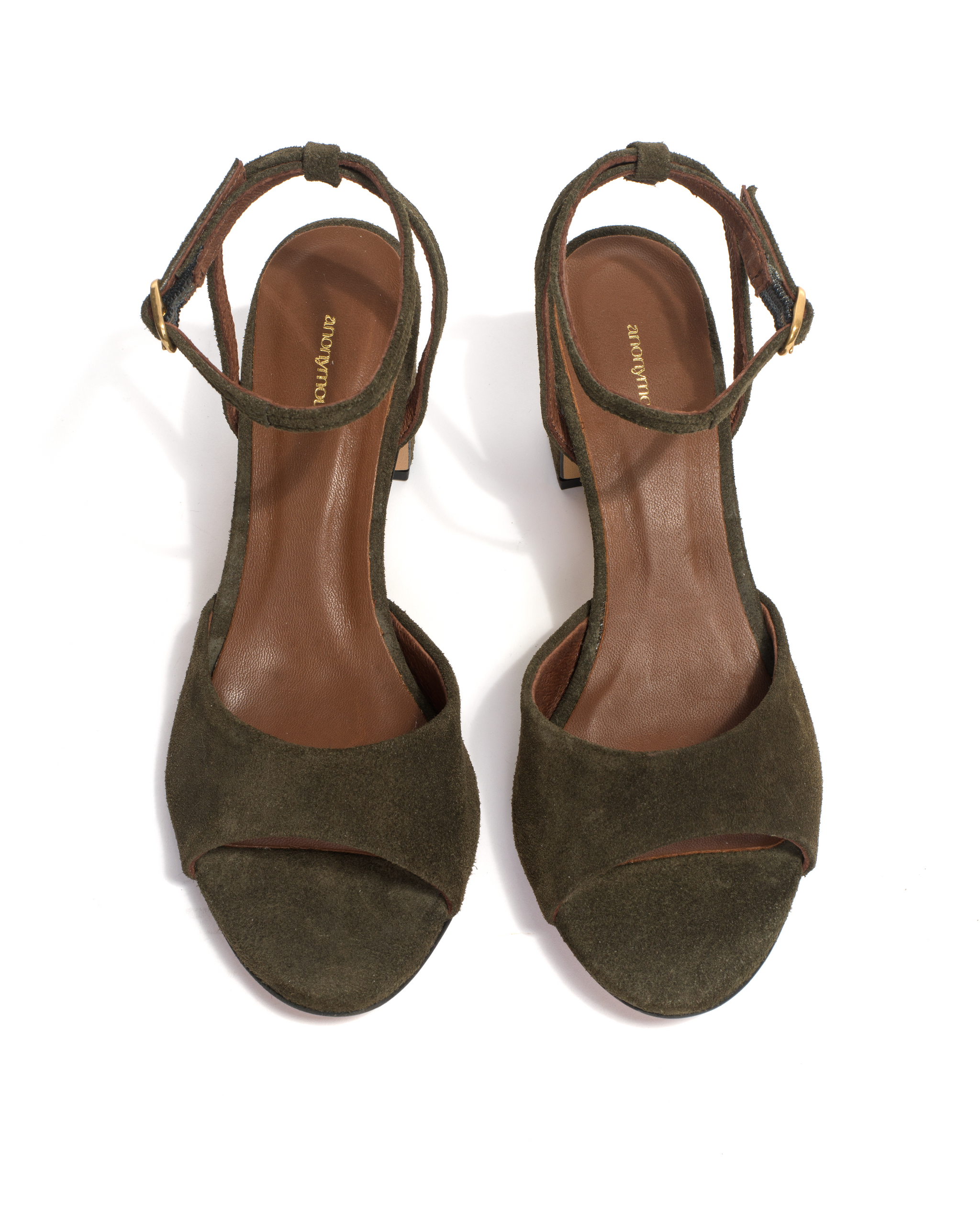 Jolie Calf suede Moss green - Anonymous Copenhagen