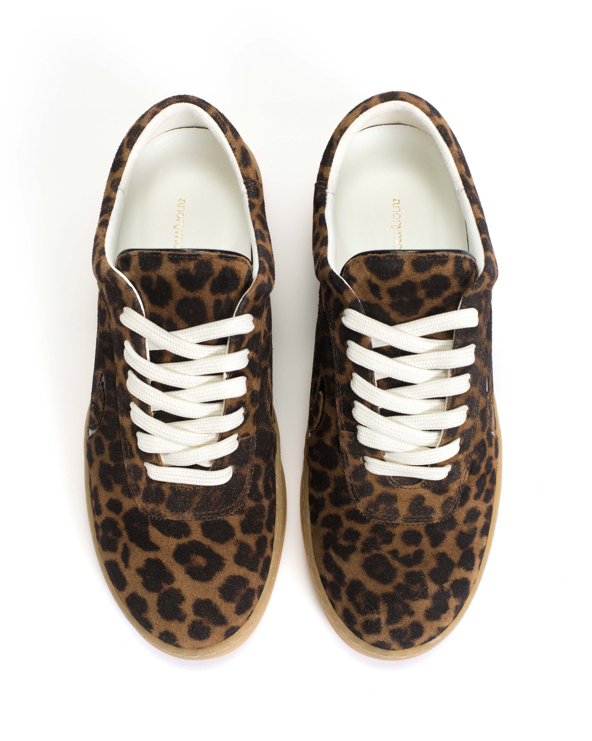 Blaire Calf suede print & polished soft calf Leopard & black - Anonymous Copenhagen