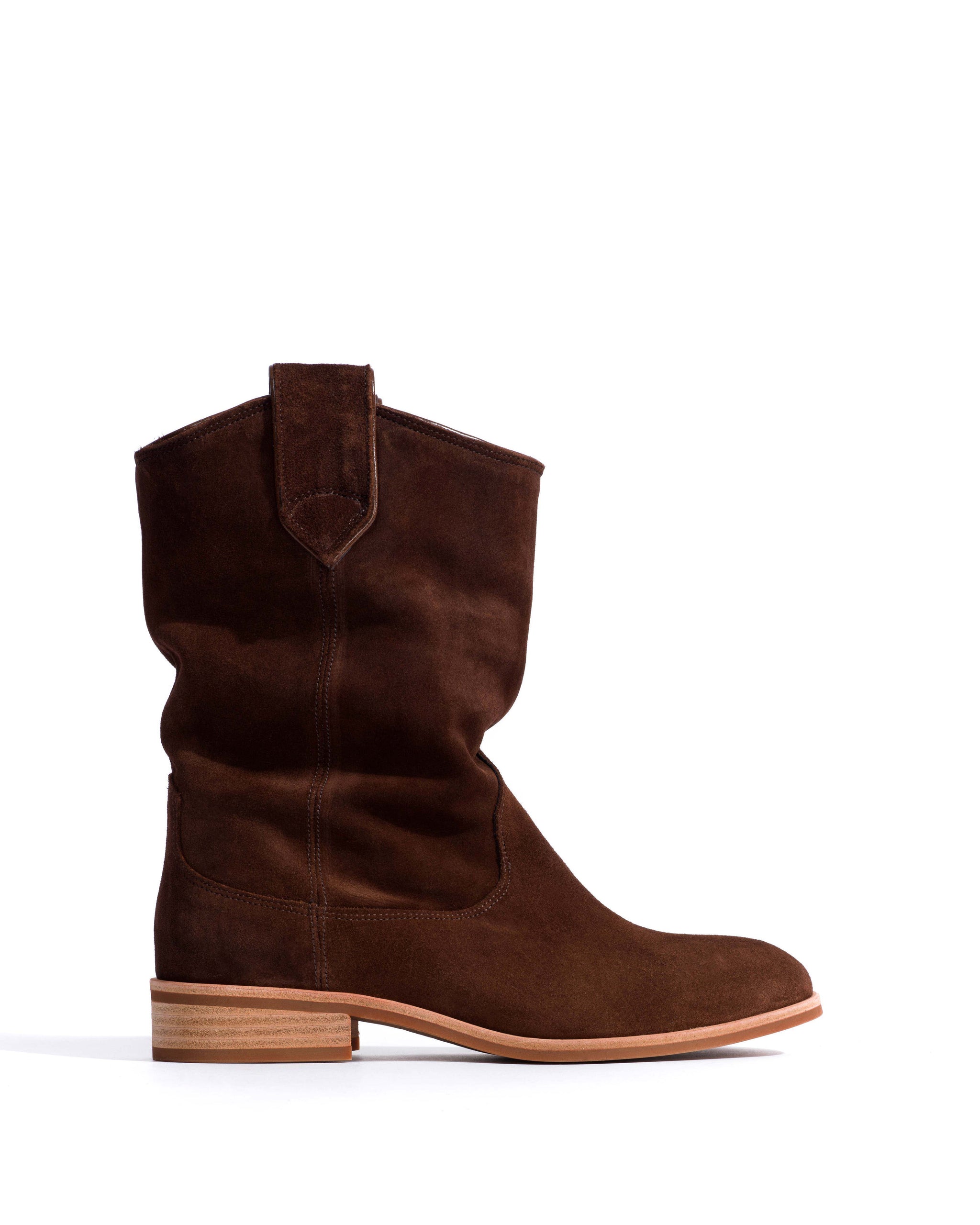 Claudia Calf suede Chocolate - Anonymous Copenhagen Ankle boots