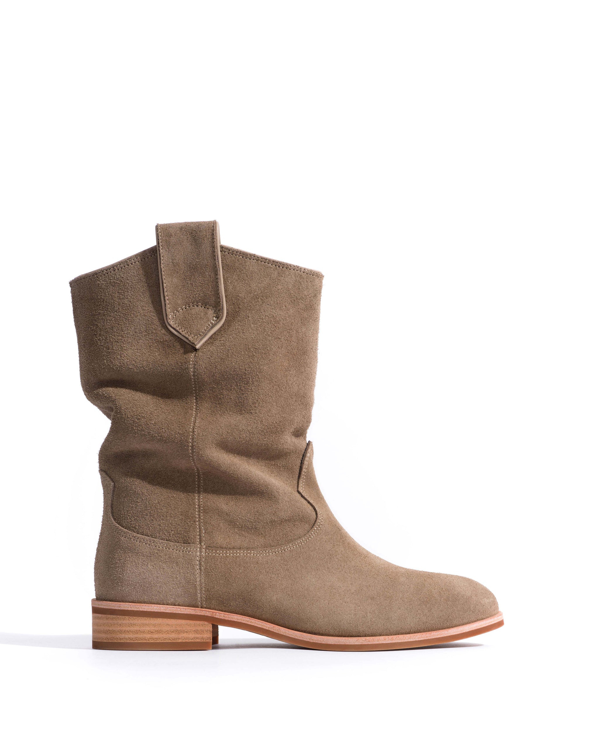 Claudia Calf suede Mushroom - Anonymous Copenhagen Ankle boots