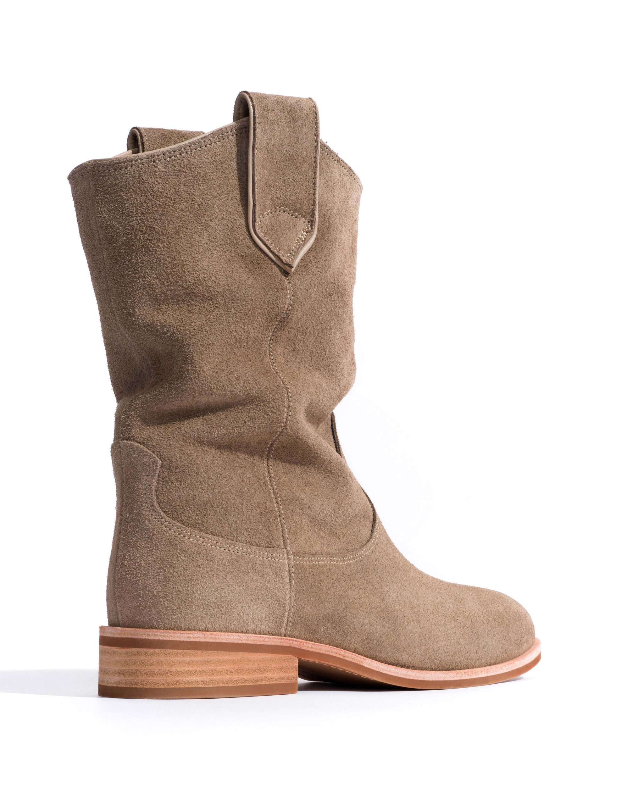 Claudia Calf suede Mushroom - Anonymous Copenhagen Ankle boots