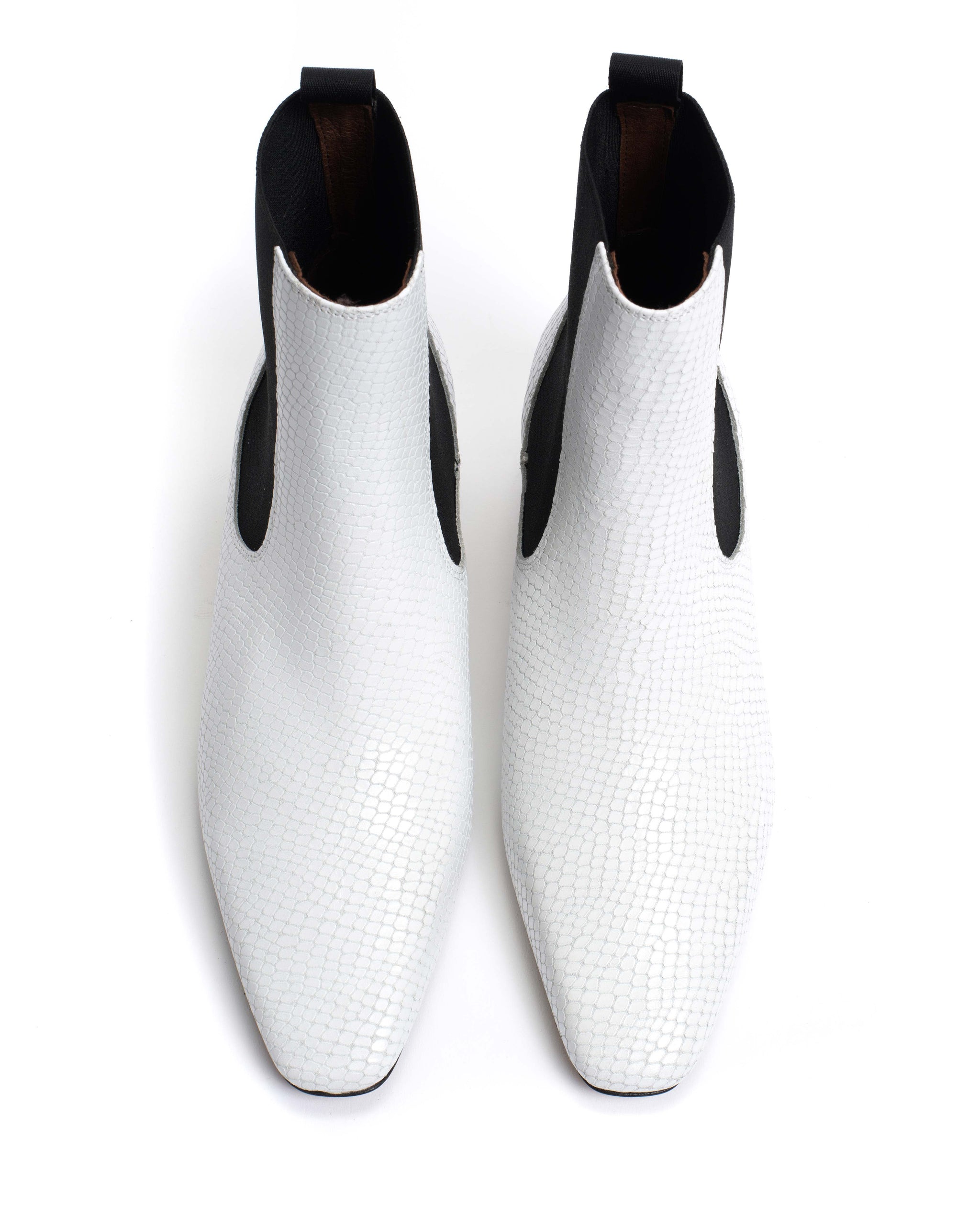 Gaby 40 Snake calf White - Anonymous Copenhagen