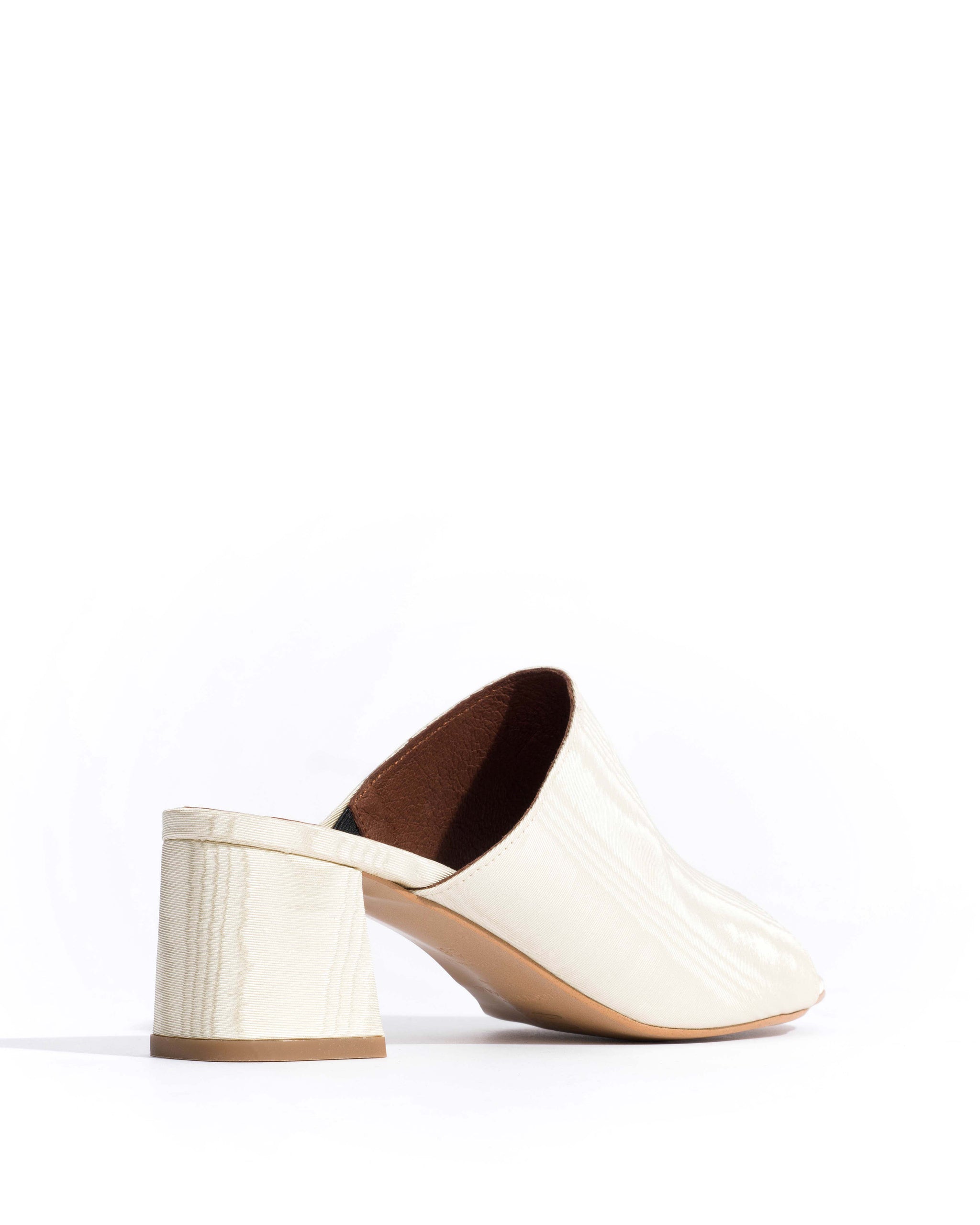 Horizon 55 Glossy moire Ivory - Anonymous Copenhagen Heels
