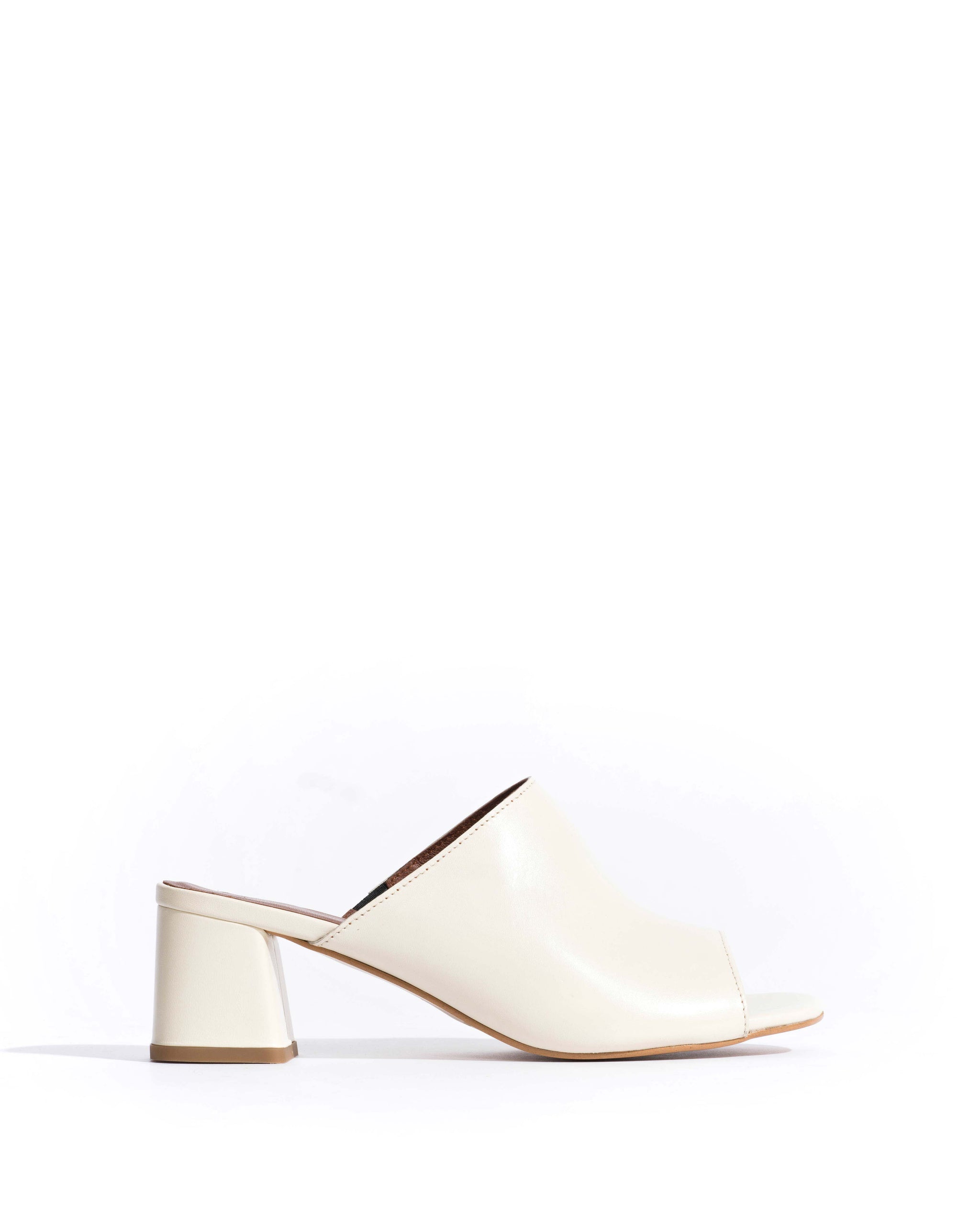 Horizon 55 Shiny lamb White sand - Anonymous Copenhagen Heels
