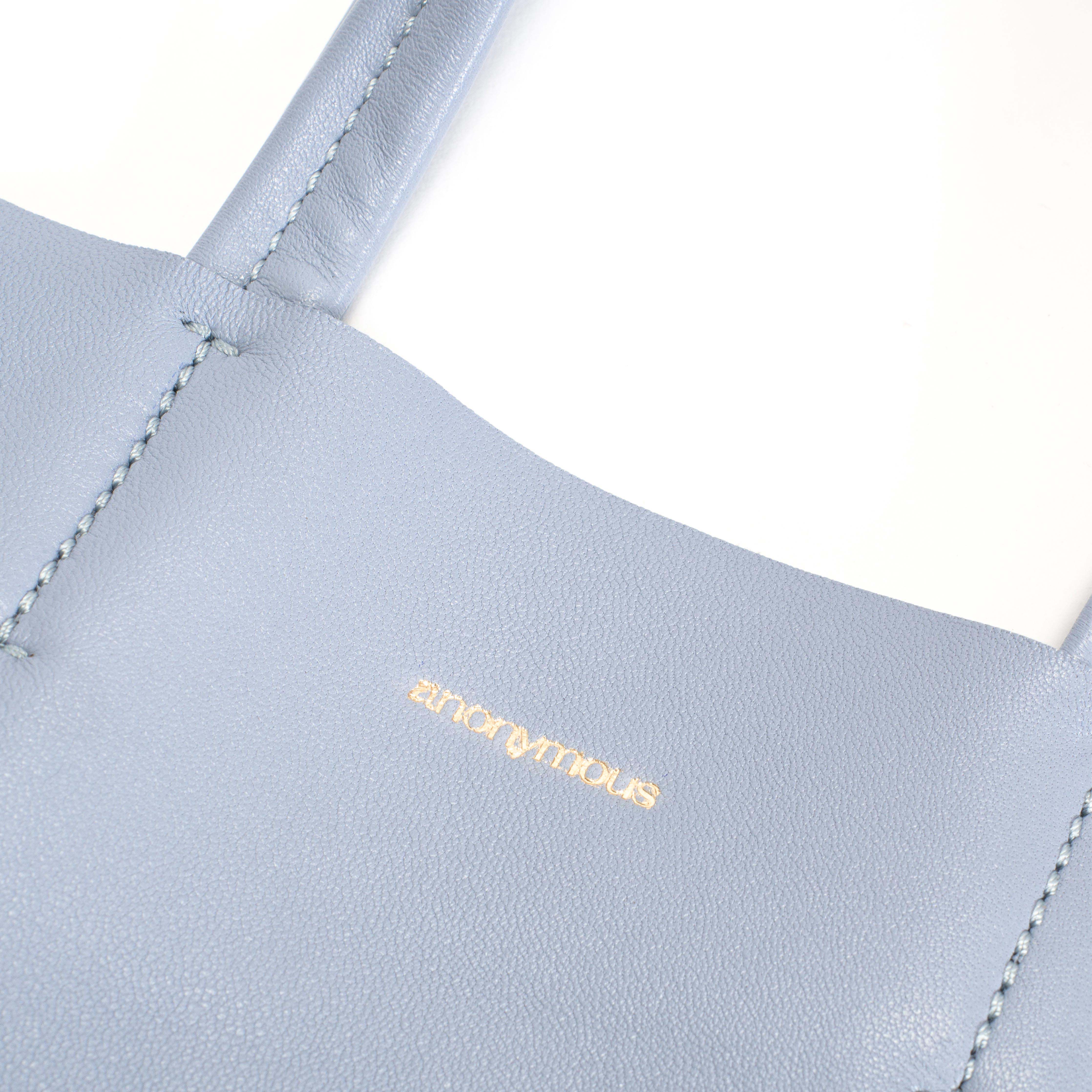 Linea shopper Shiny lamb Sky blue