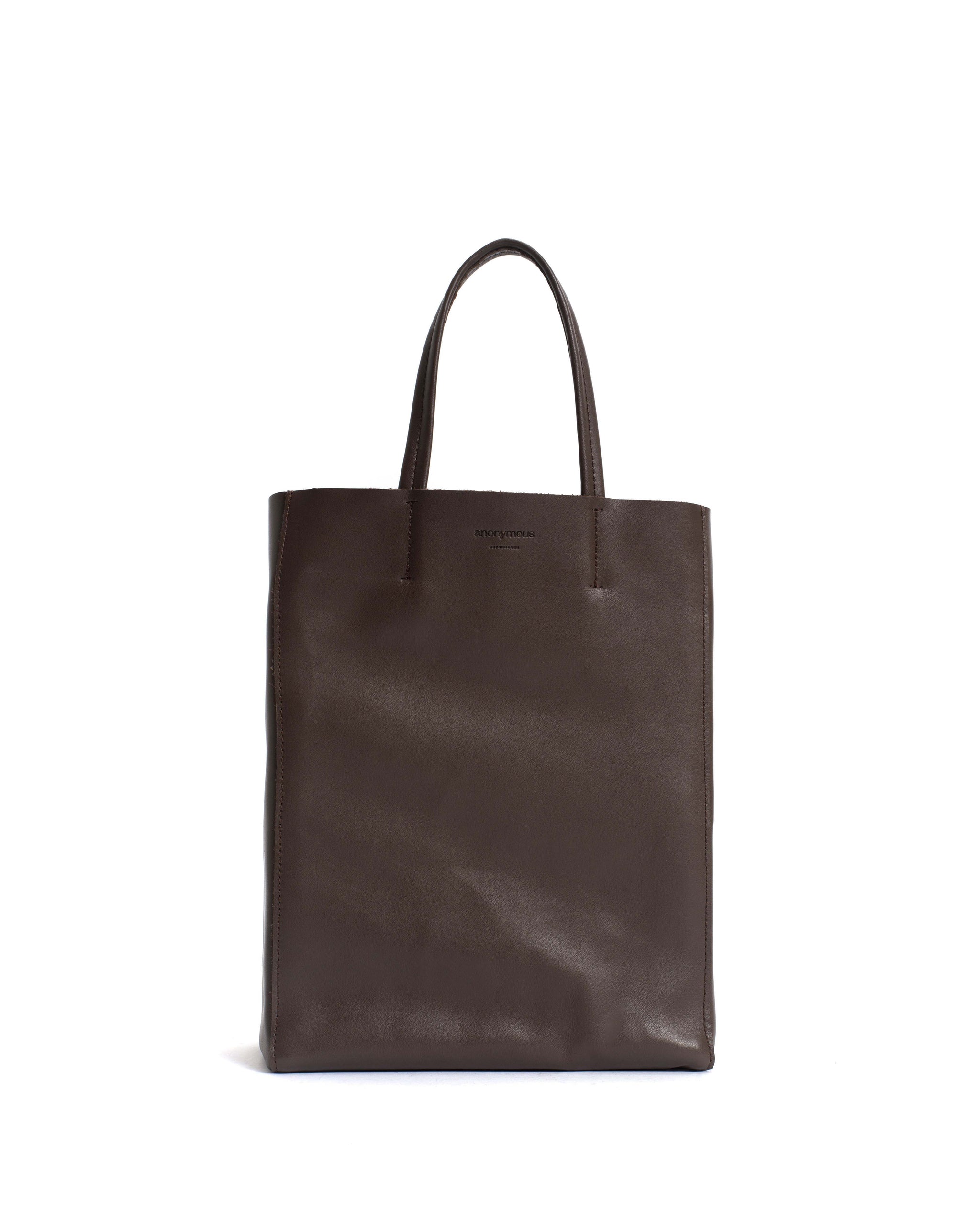 Linea shopper Soft calf Coffee brown - Anonymous Copenhagen