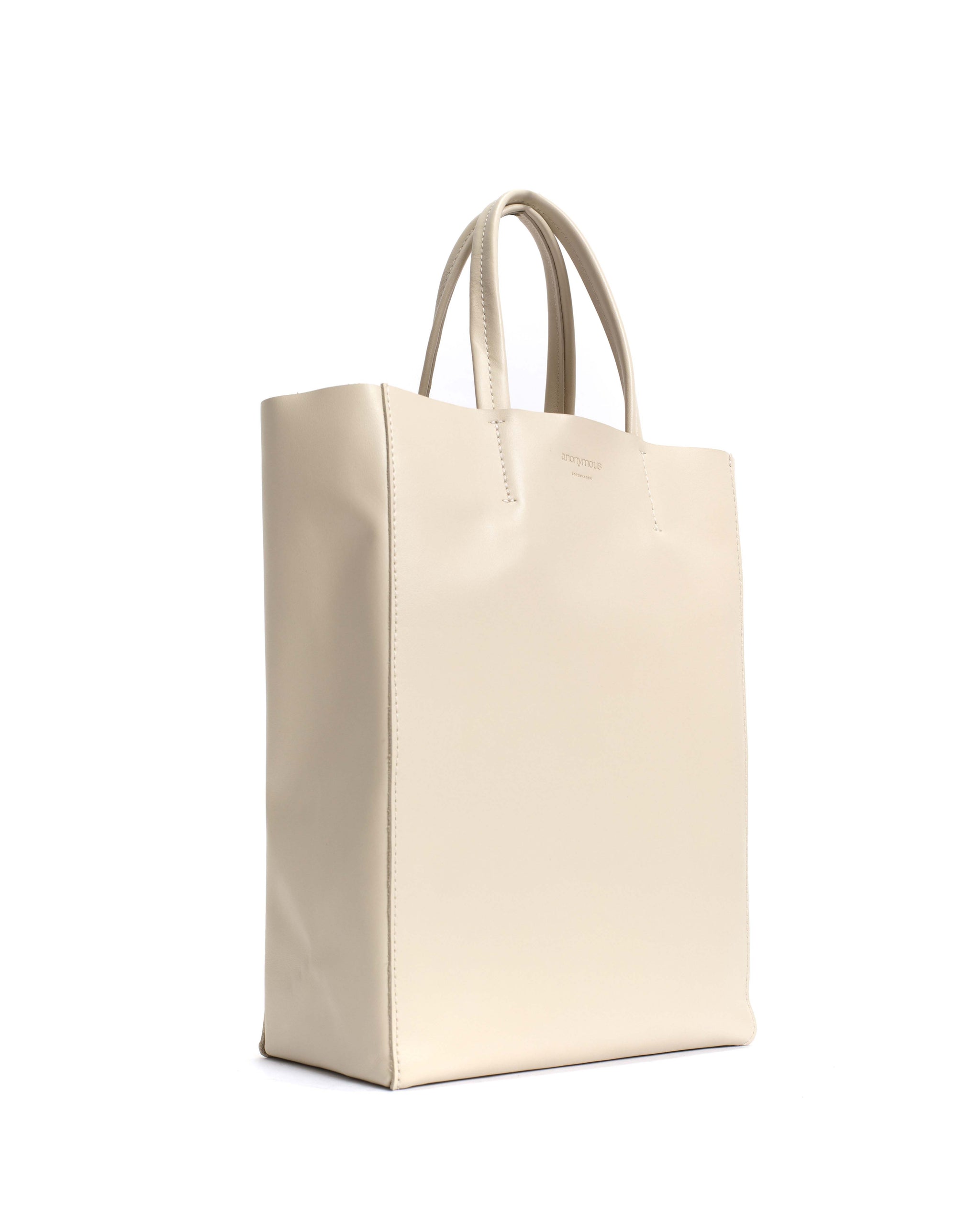 Linea shopper Soft calf White sand - Anonymous Copenhagen