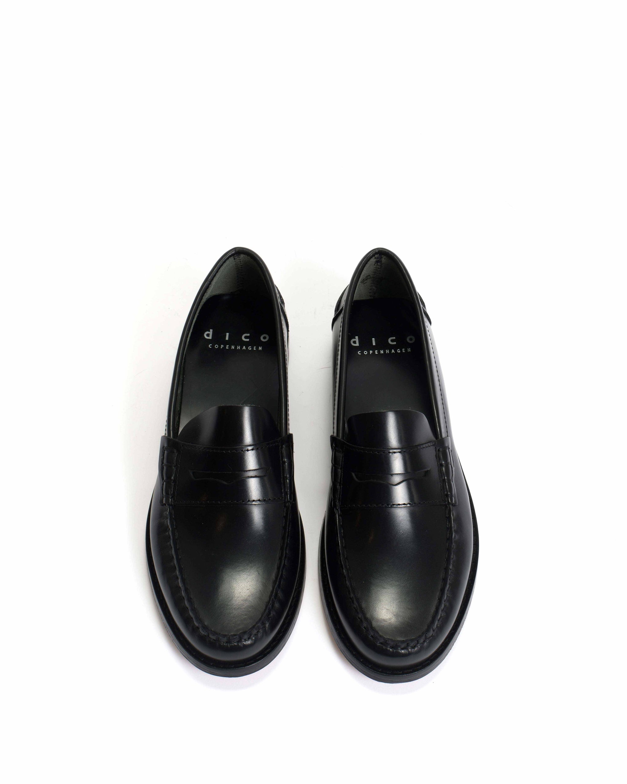 Dico Loafer penny Polido Black - Anonymous Copenhagen