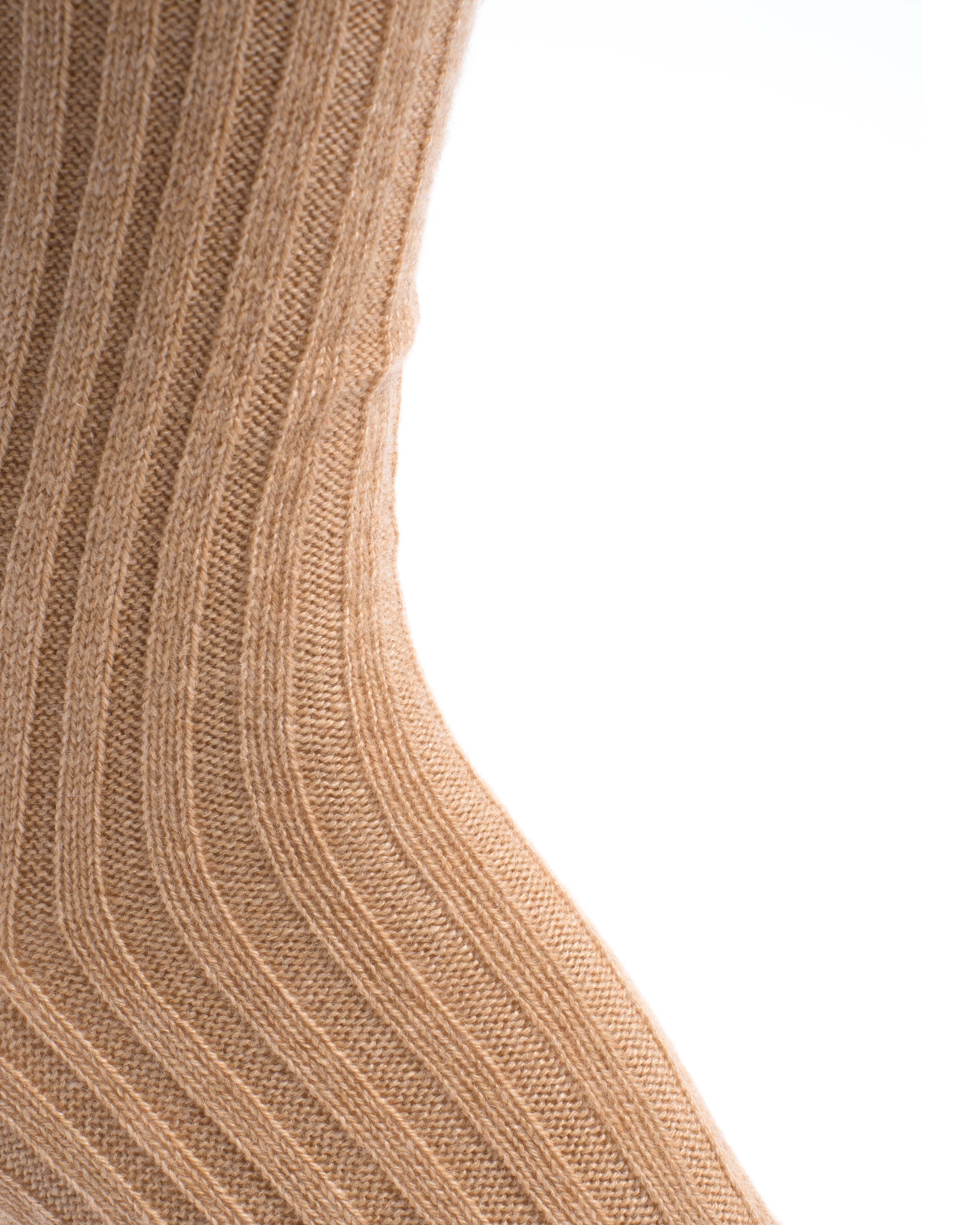 Magdai cashmere socks 100% cashmere (socks) Caramel