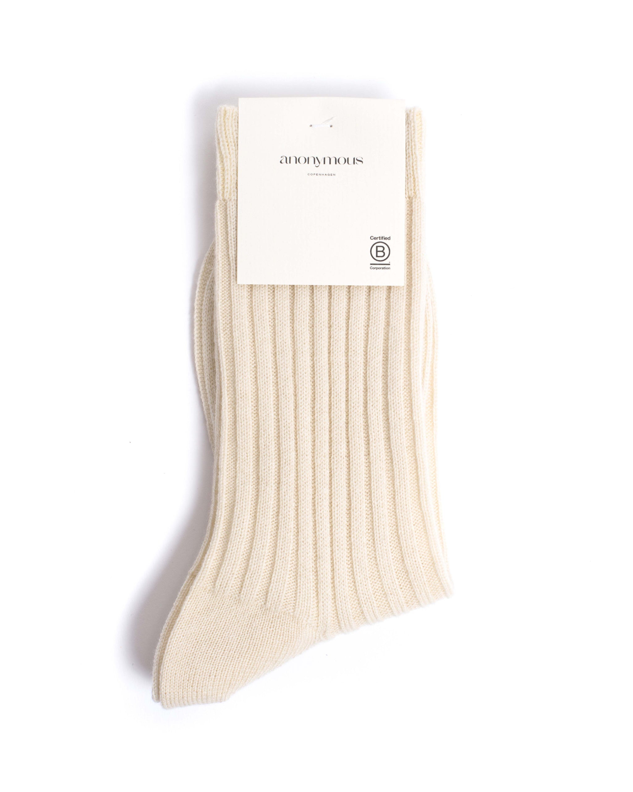 Magdai cashmere socks 100% cashmere (socks) Ivory - Anonymous Copenhagen
