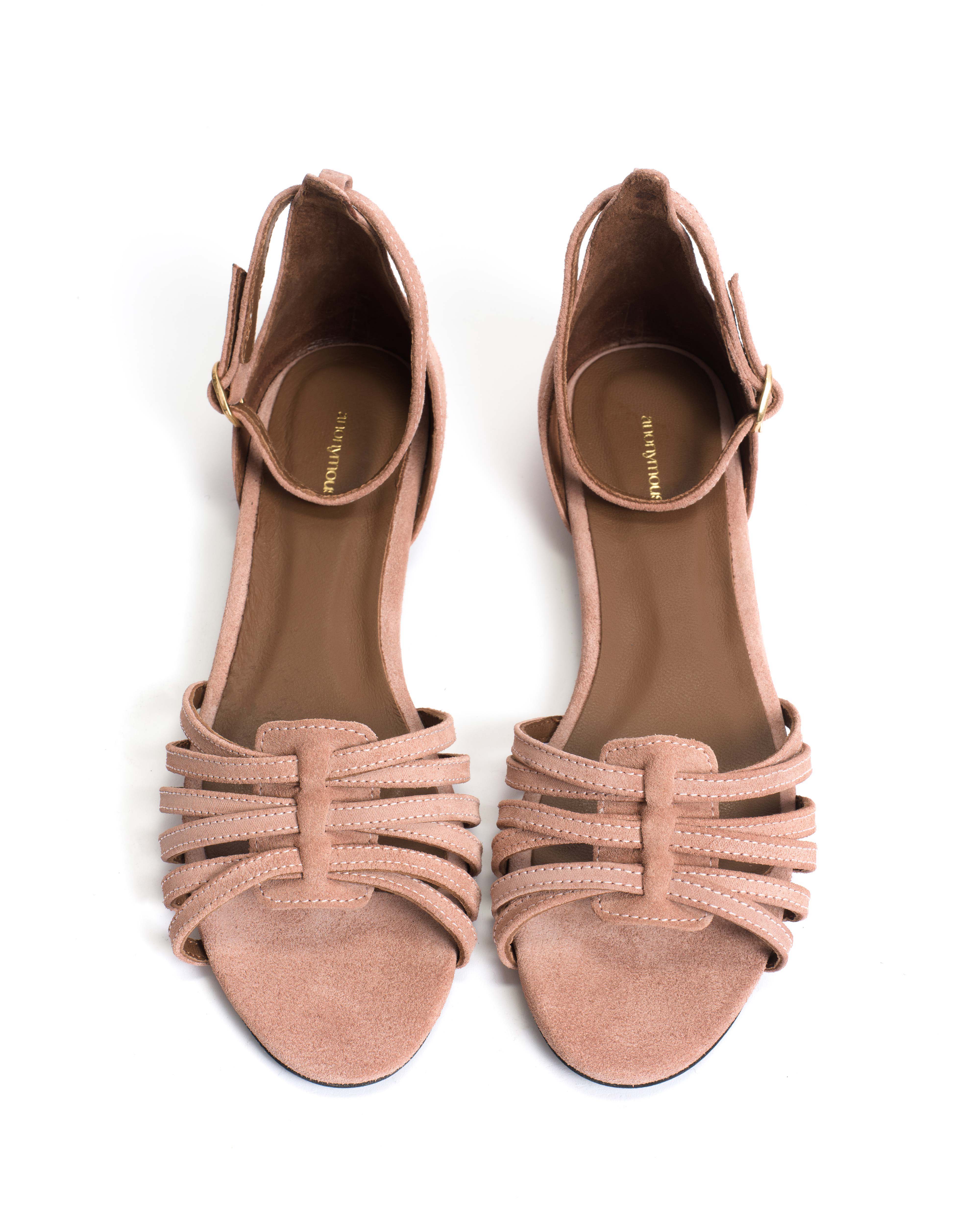 Mareike 10 Calf suede Burned rose