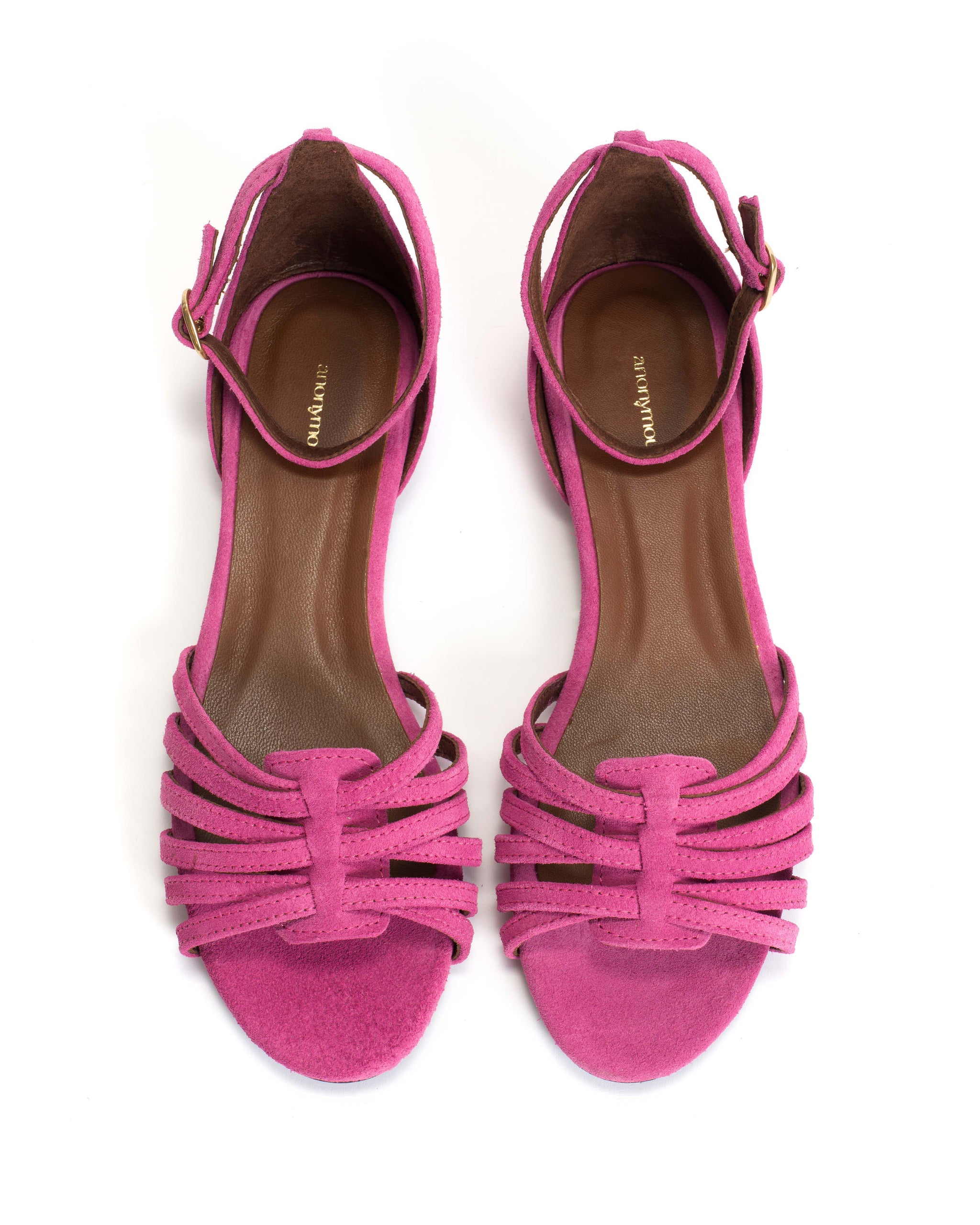 Mareike 10 Calf suede Raspberry sorbet - Anonymous Copenhagen