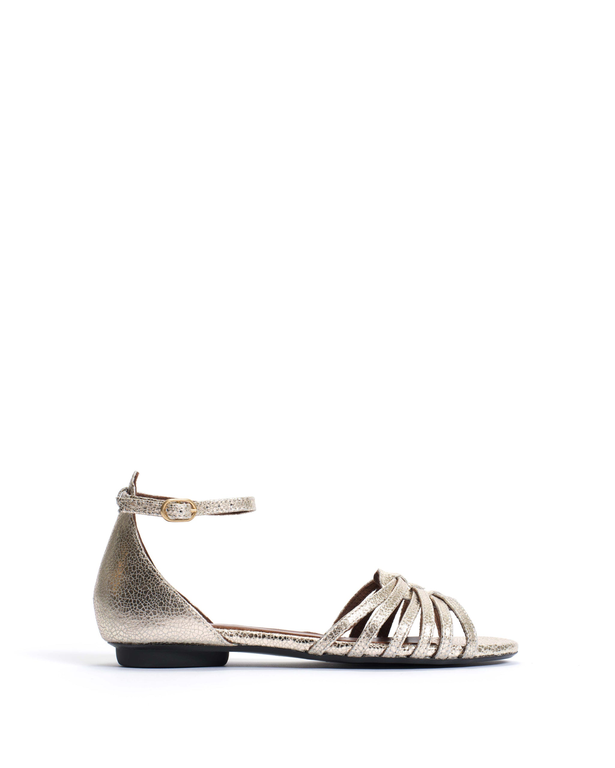 Mareike 10 Crackled metallic goat Champagne - Anonymous Copenhagen