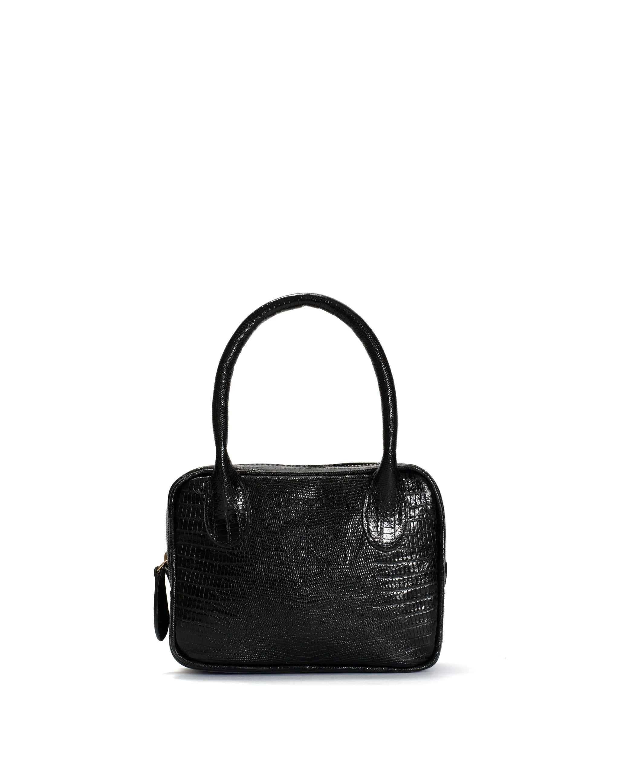 Mini Calf lizard Black - Anonymous Copenhagen