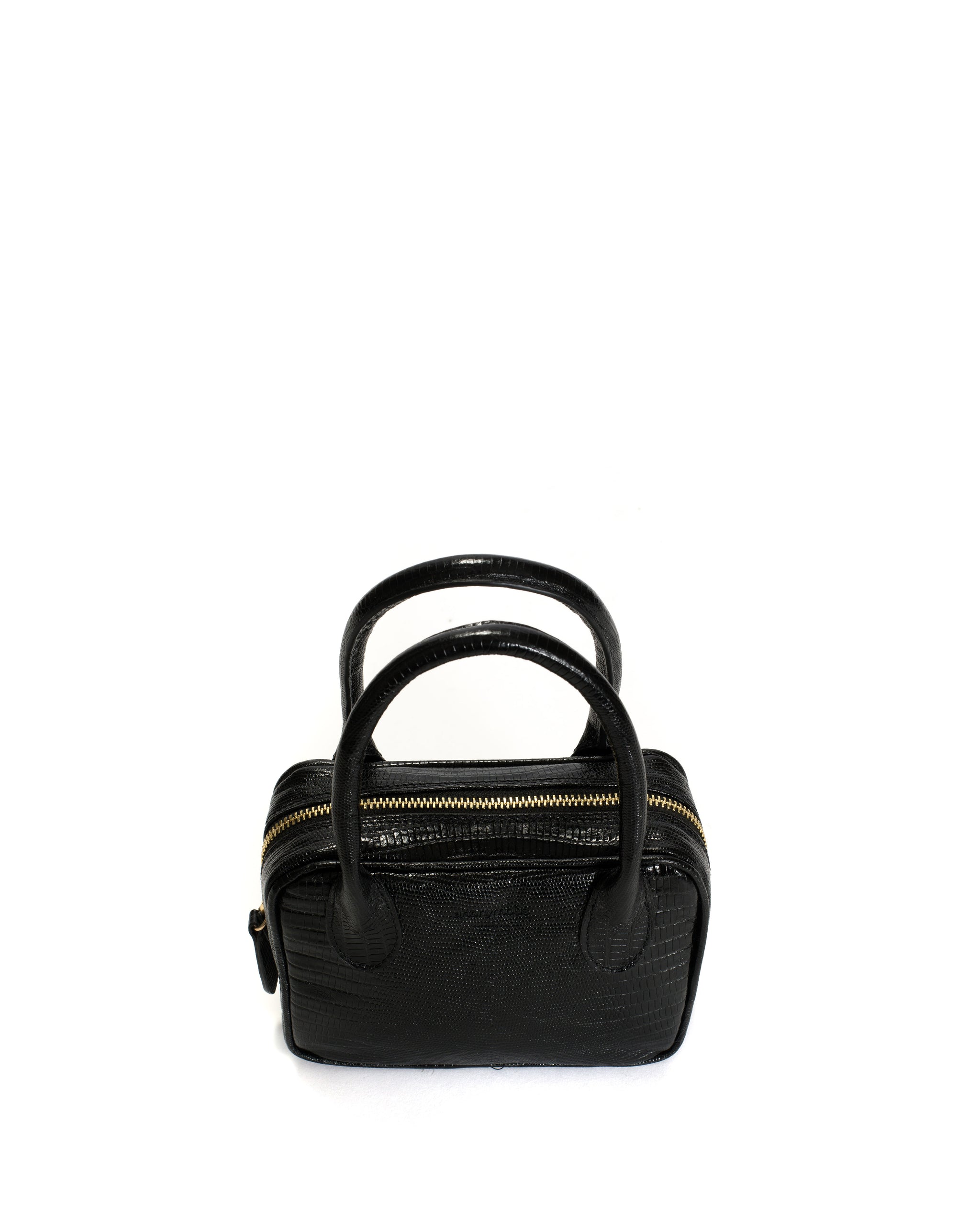 Mini Calf lizard Black - Anonymous Copenhagen