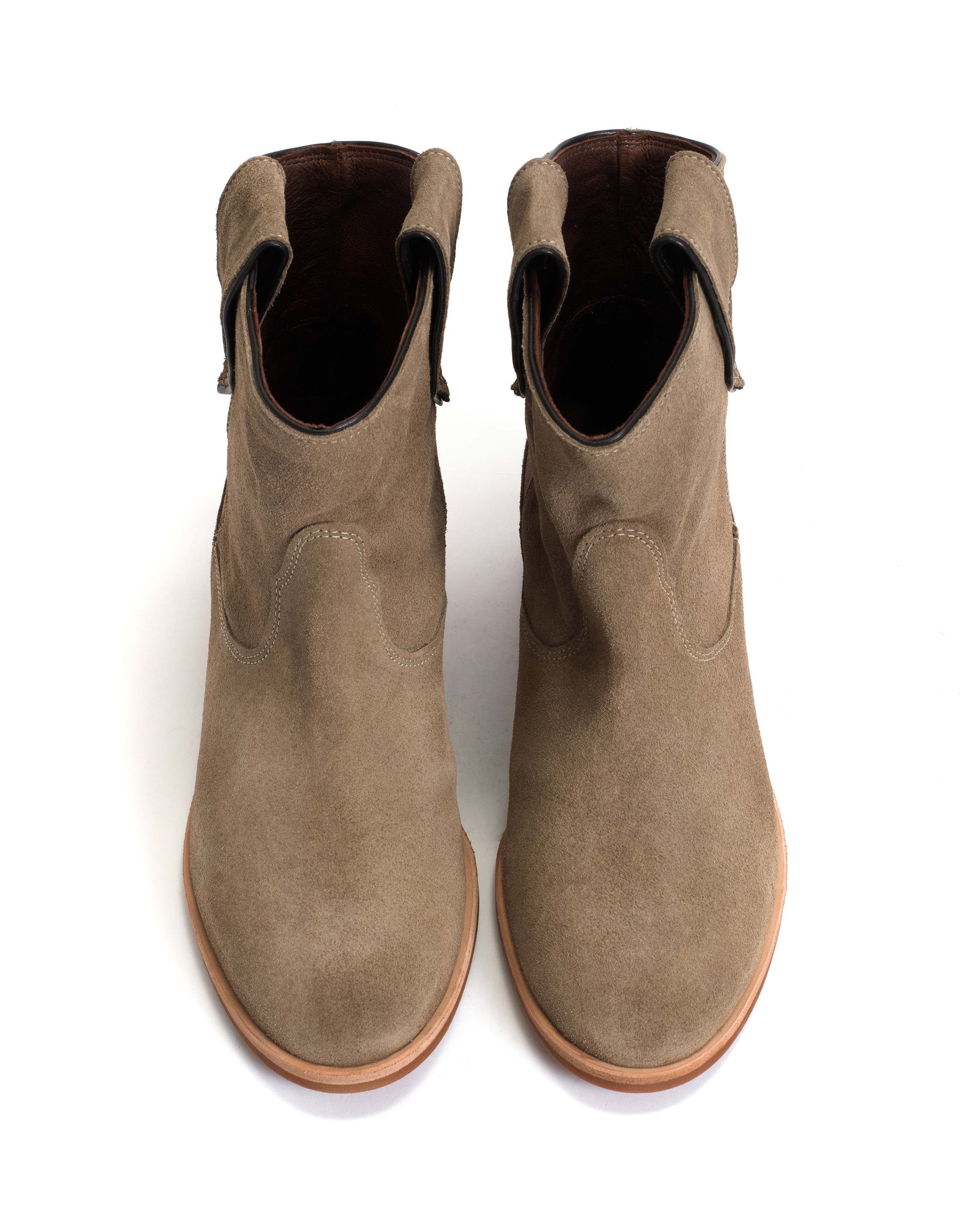 Monja Calf suede Mushroom - Anonymous Copenhagen