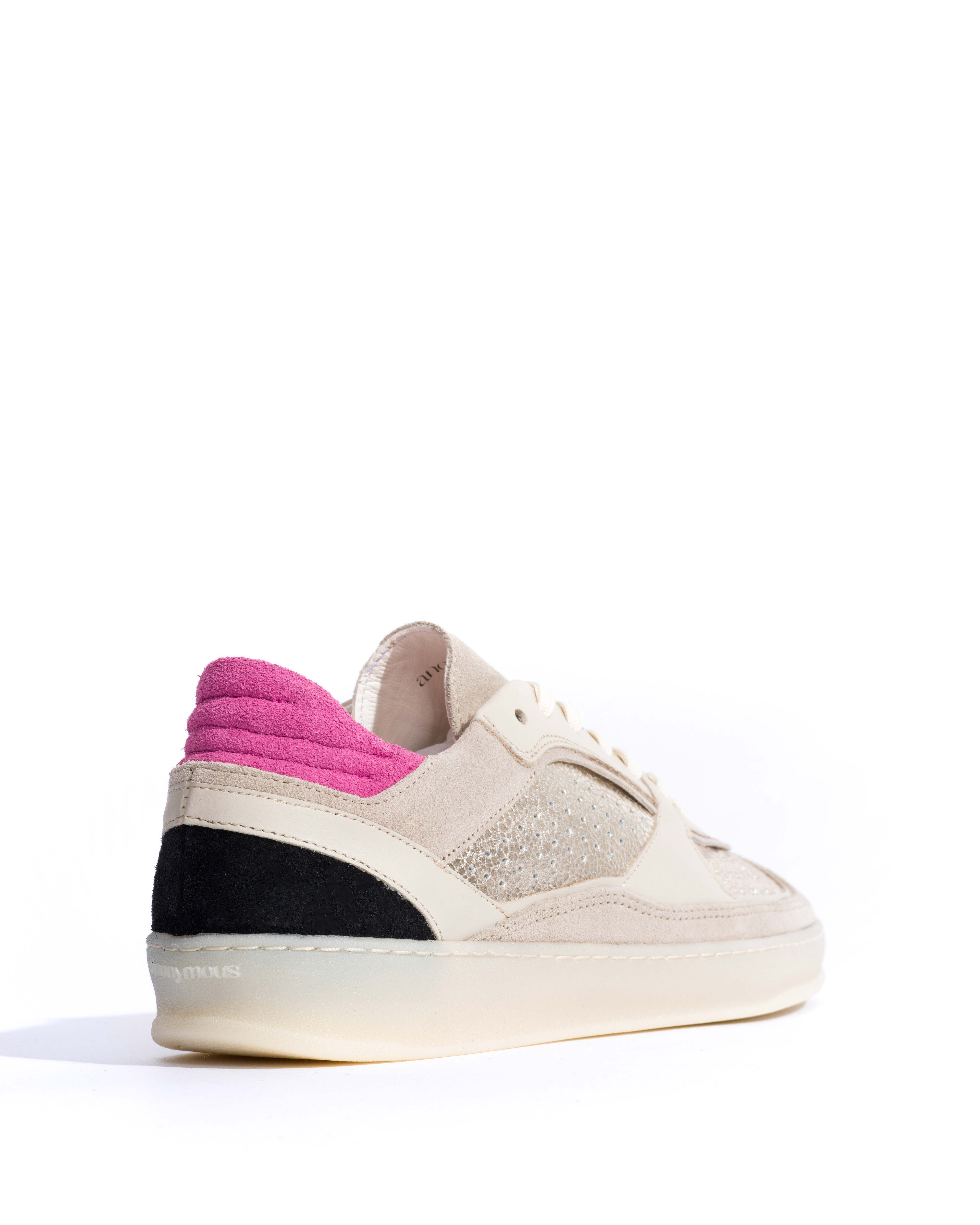 Dabbie Calf suede & mix White sand & champagne mix