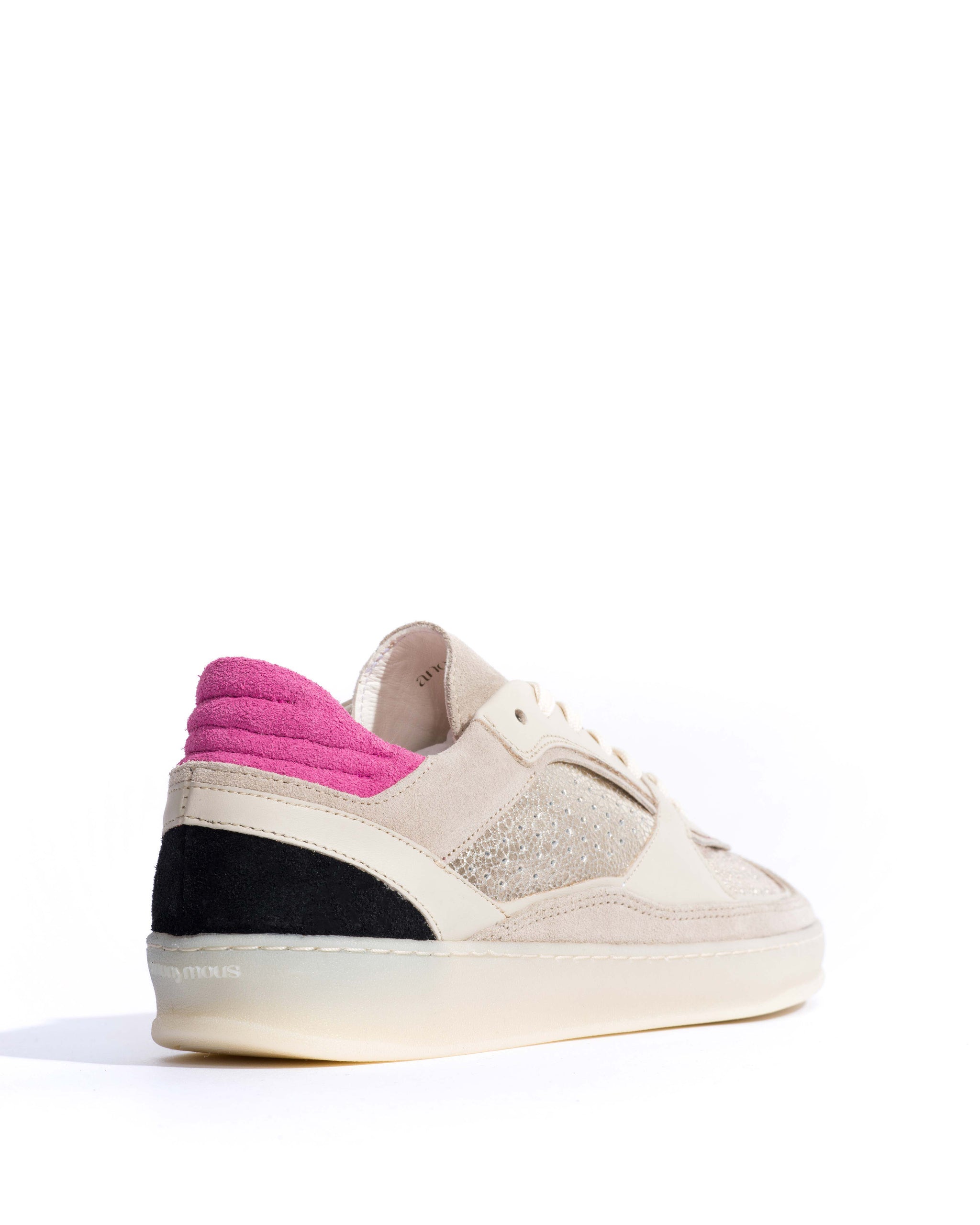 Dabbie Calf suede & mix White sand & champagne mix - Anonymous Copenhagen Sneakers