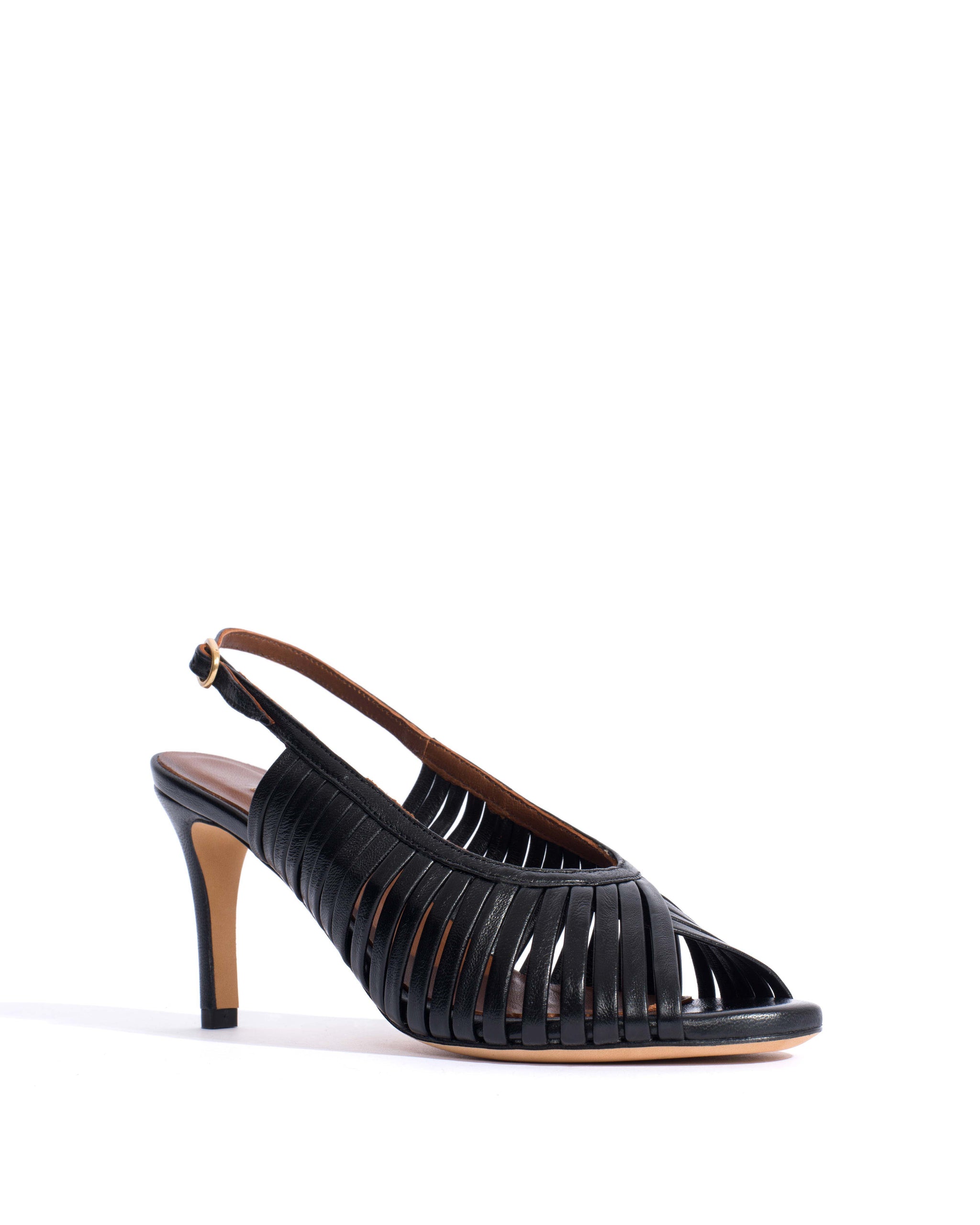 Zenia 75 Shiny lamb Black - Anonymous Copenhagen Shoes