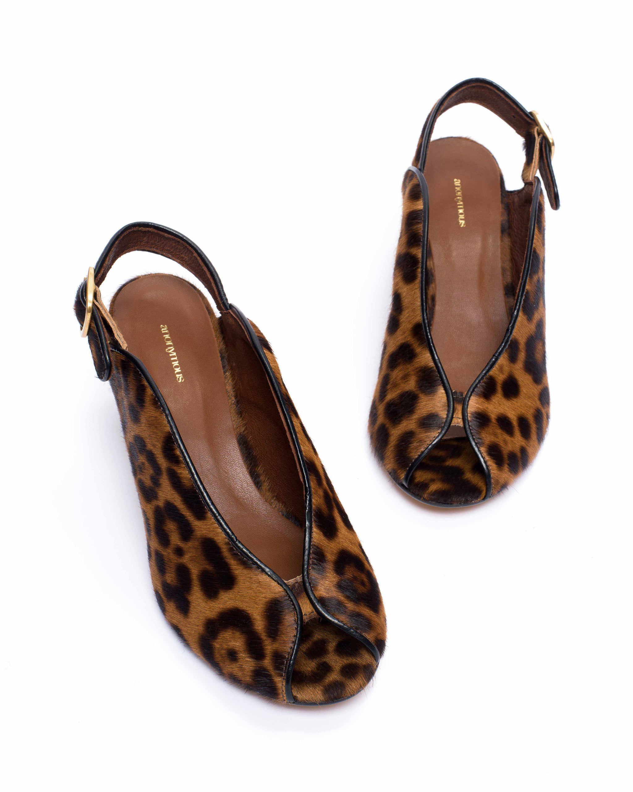 Trisia Calf hair Leopard - Anonymous Copenhagen