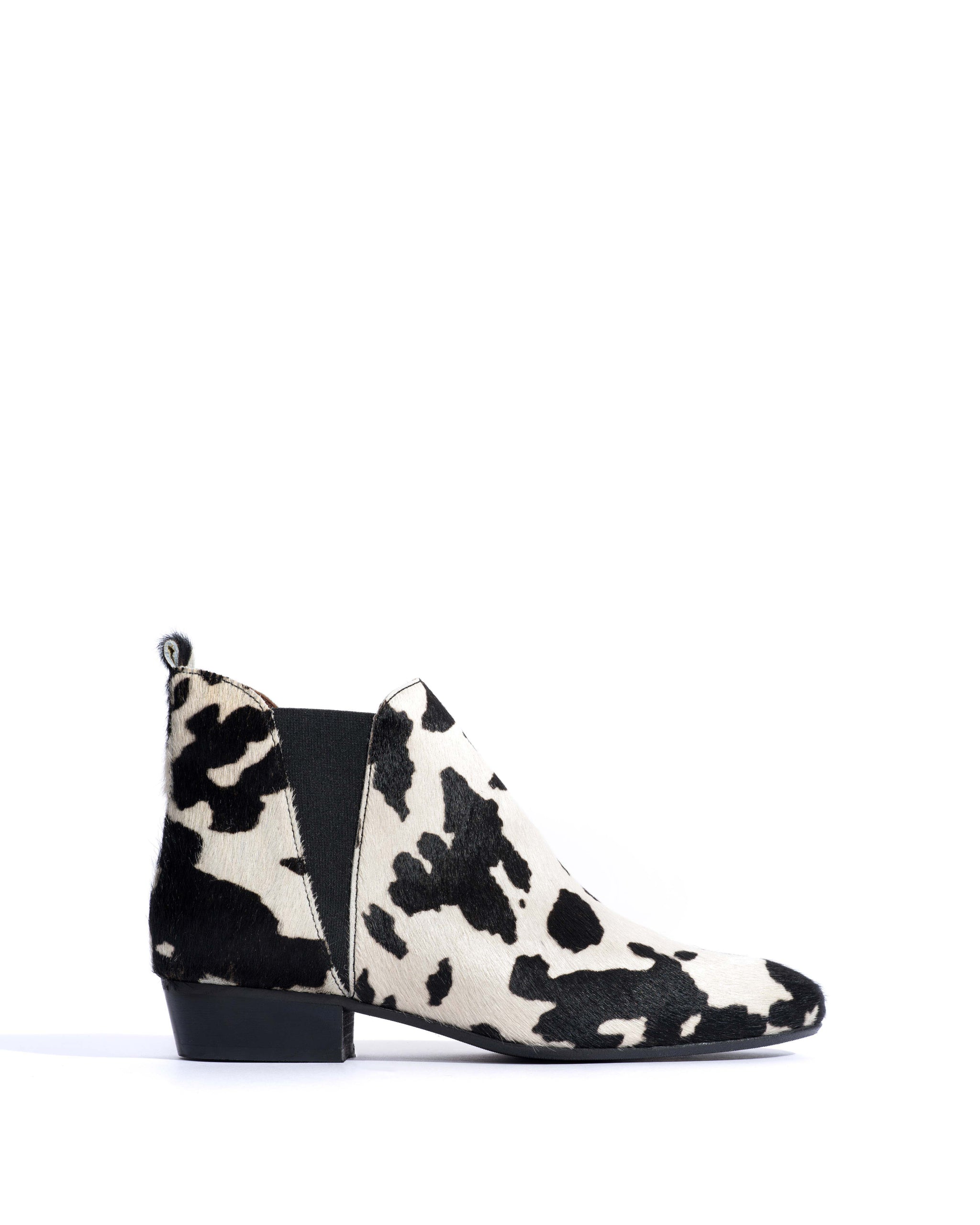 Rita Calf hair Holstein cow - Anonymous Copenhagen Ankle boots