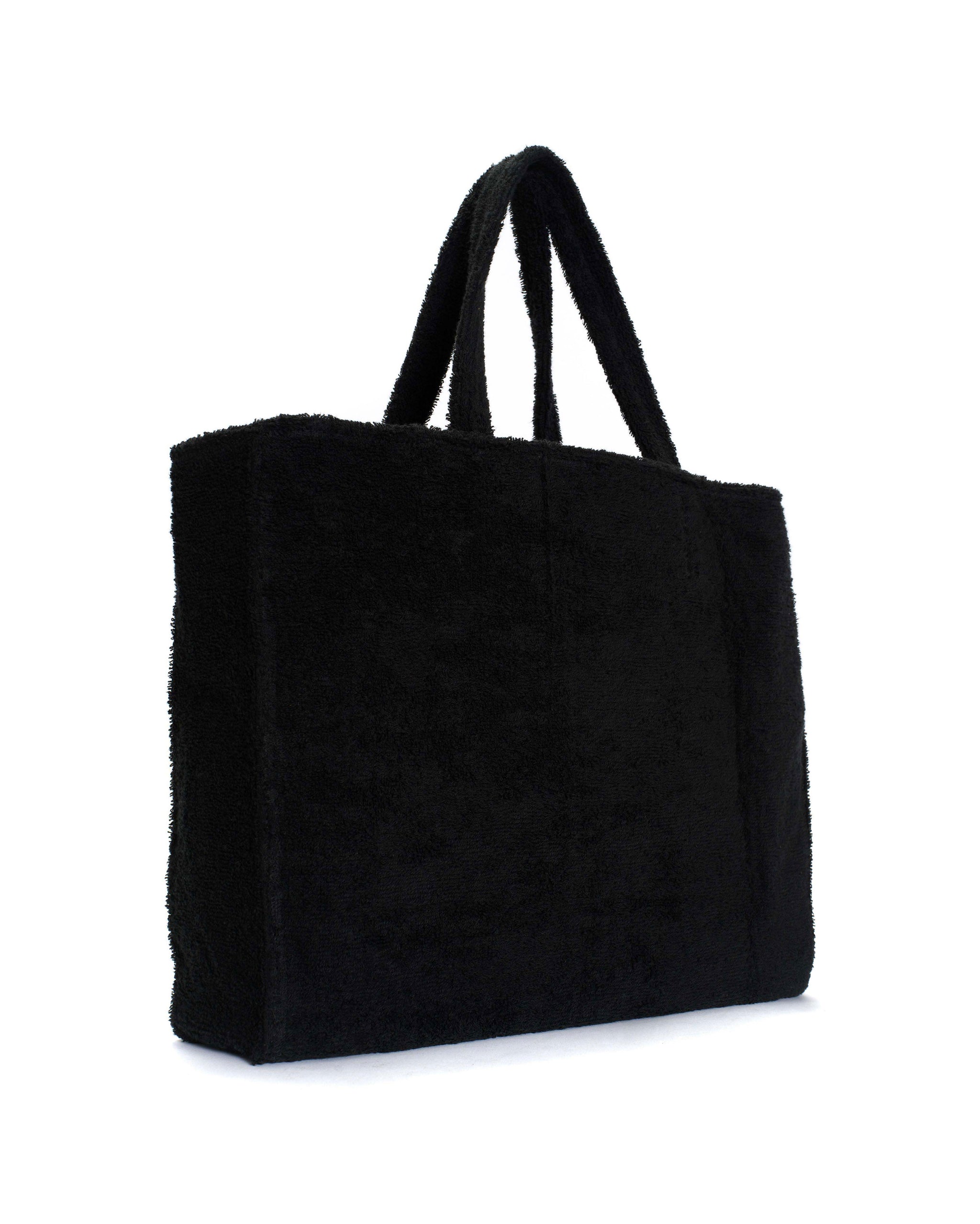 Ruba shopper Cotton towel Off black - Anonymous Copenhagen