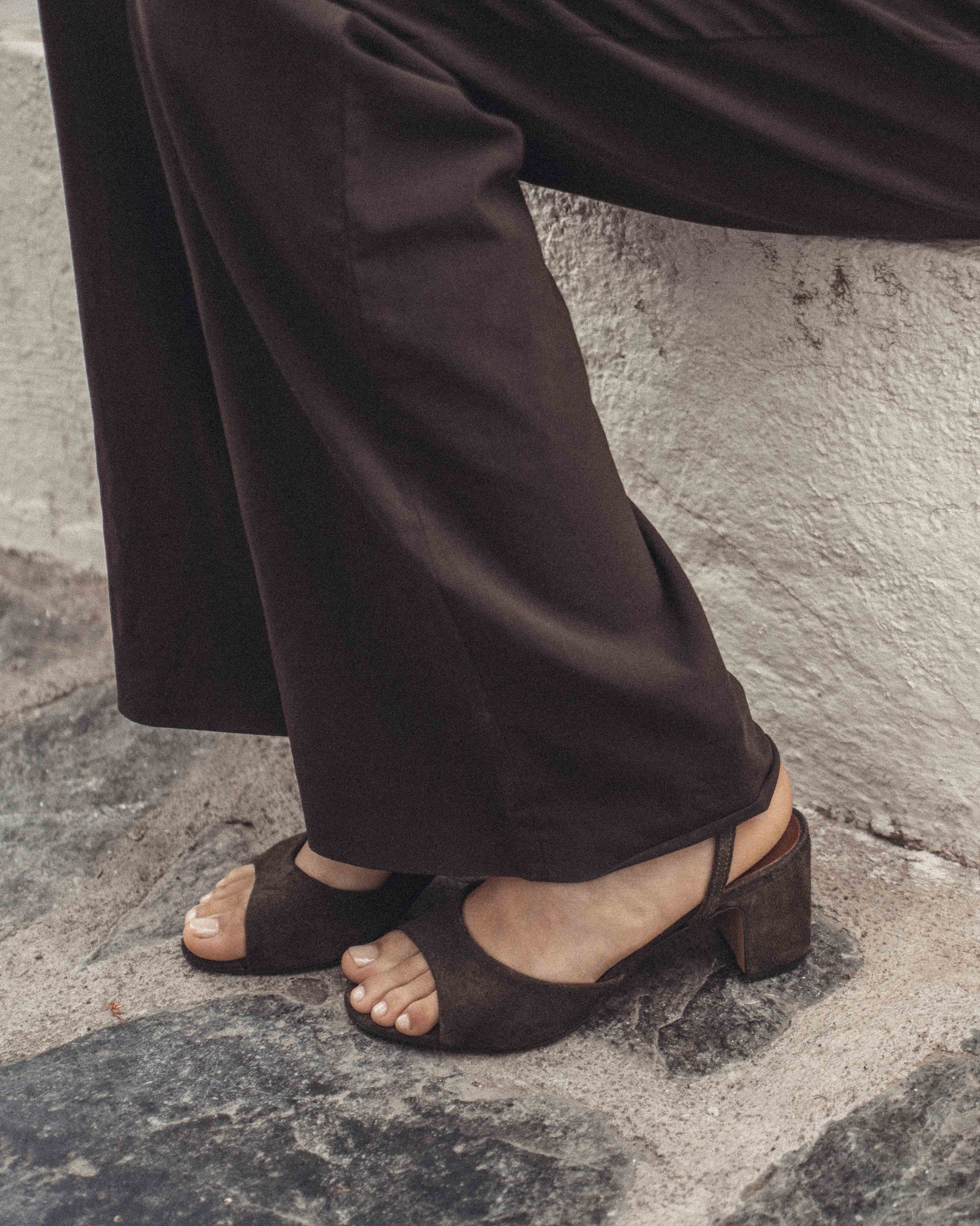 Jolie 55 Calf suede Moss green