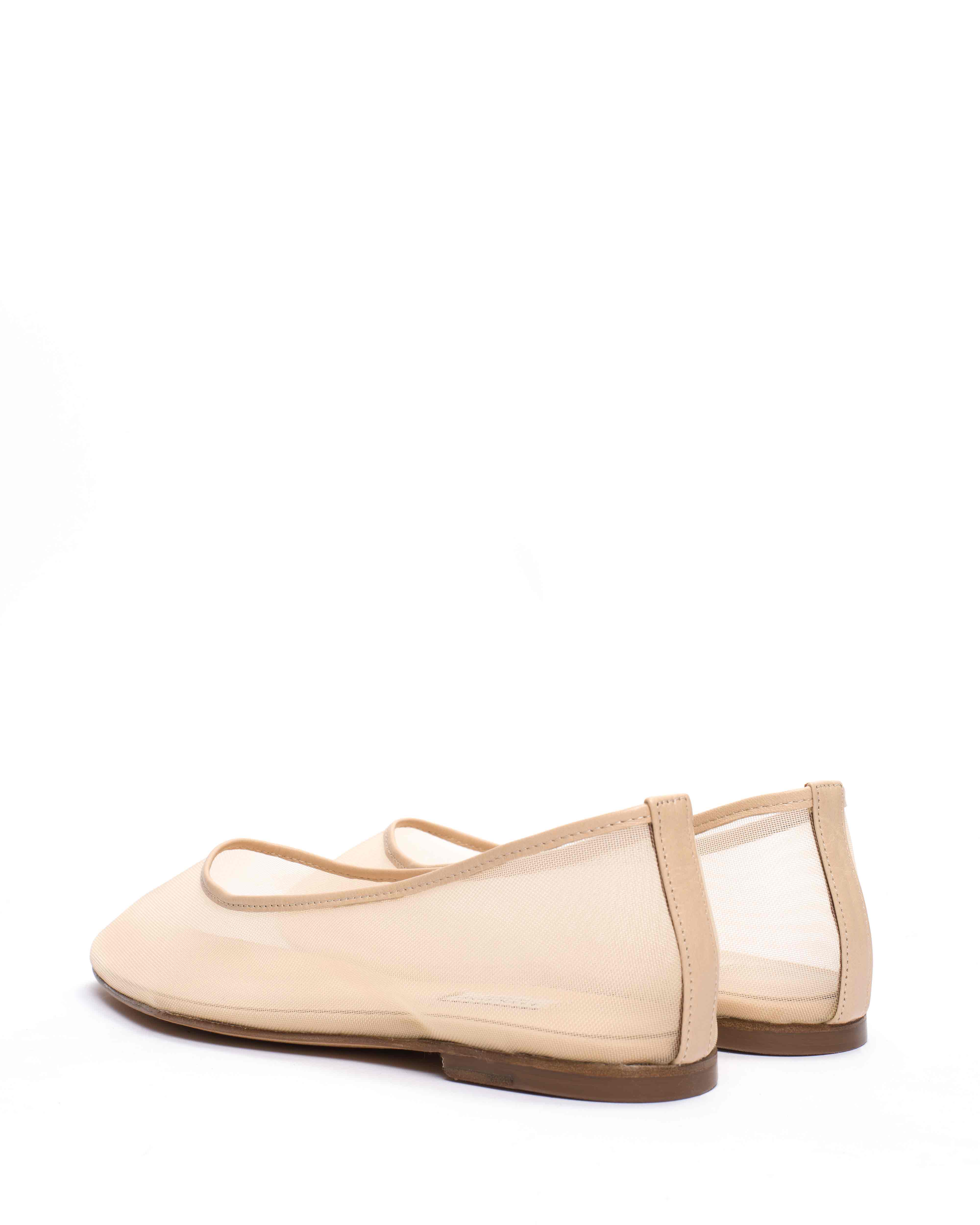 Sacha mesh Shiny lamb & mesh Vanilla cream