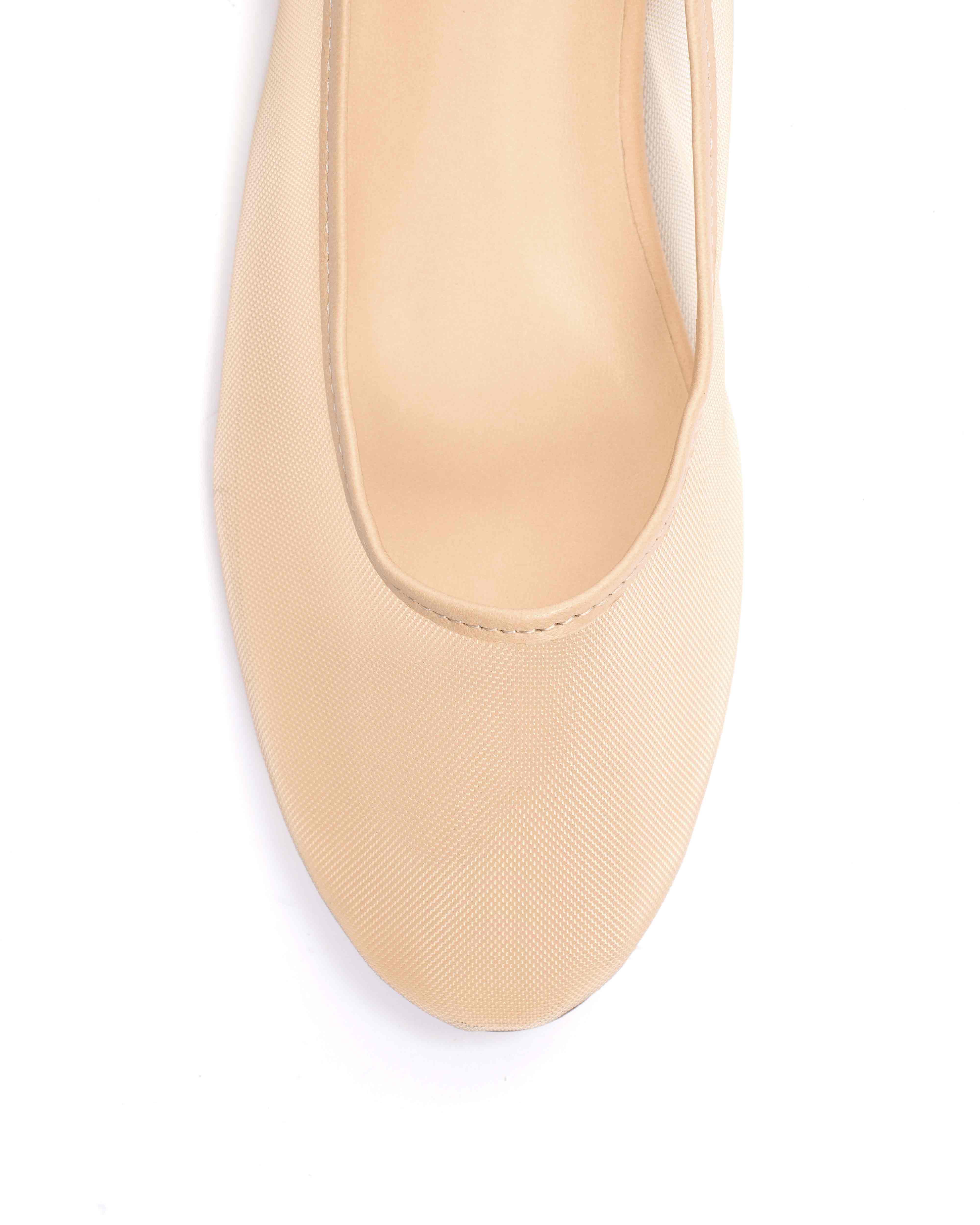 Sacha mesh Shiny lamb & mesh Vanilla cream