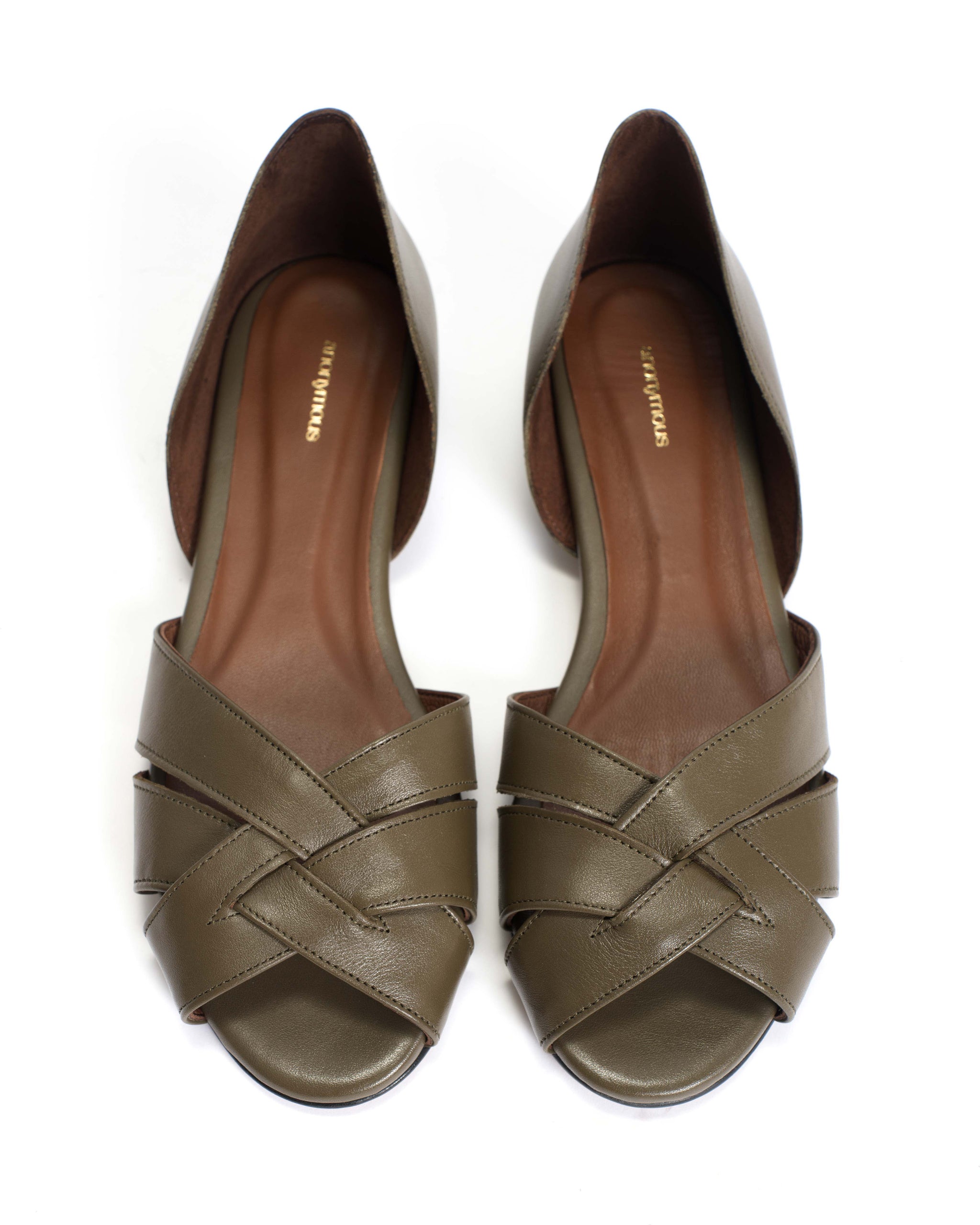 Sanni 20 Soft calf Olive green - Anonymous Copenhagen