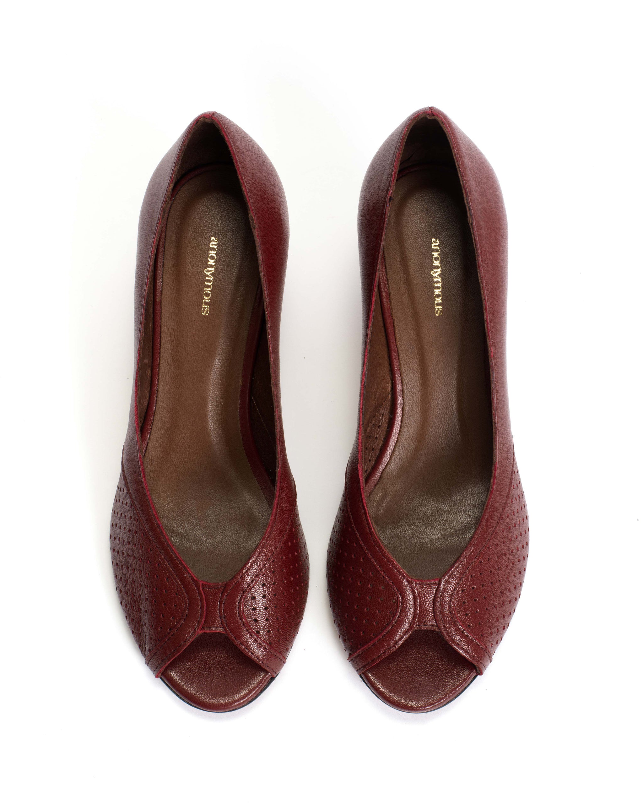 Tiffany stiletto Shiny lamb Pomegranate - Anonymous Copenhagen