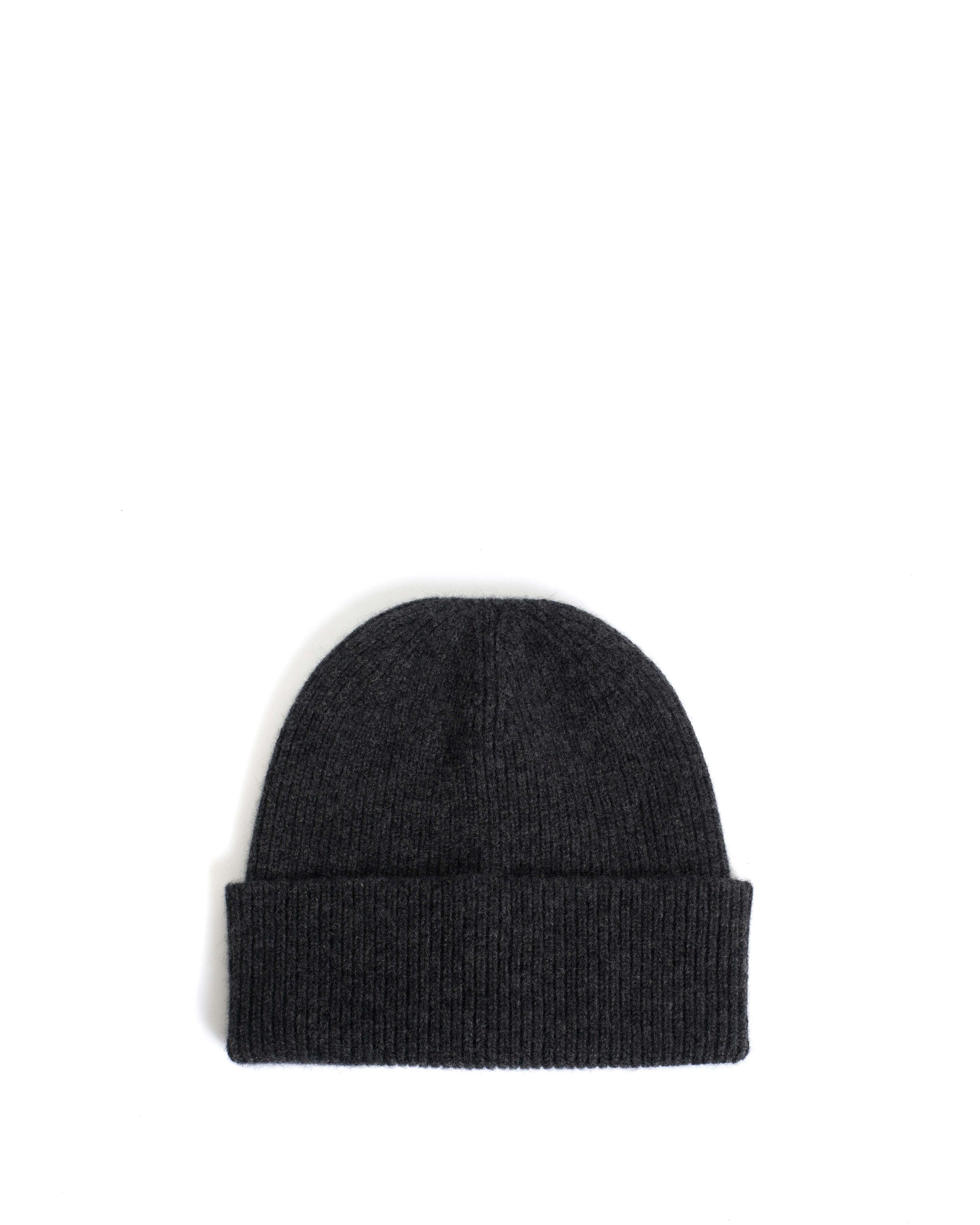 Vinni beanie 100% cashmere Dark grey - Anonymous Copenhagen