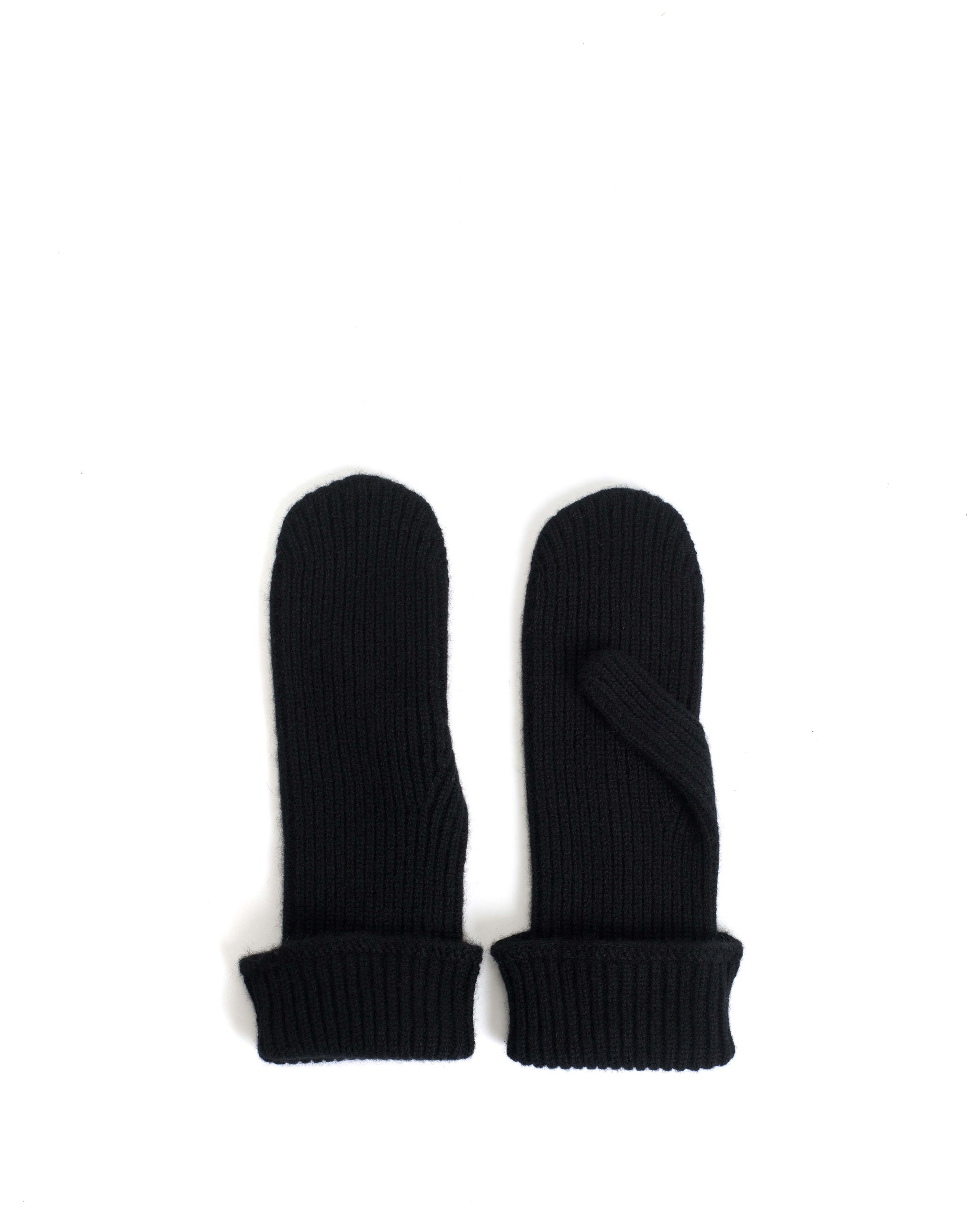 Vinni mitten 100% cashmere Black - Anonymous Copenhagen