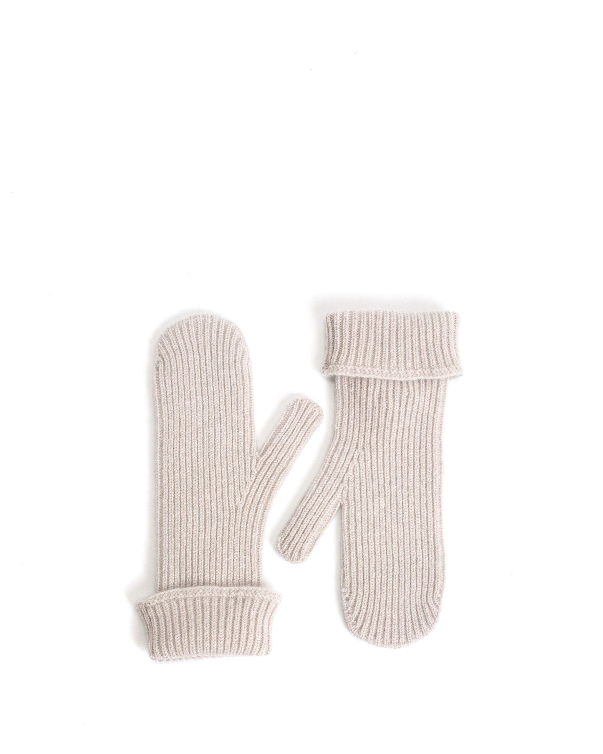 Vinni mitten 100% cashmere Ivory - Anonymous Copenhagen