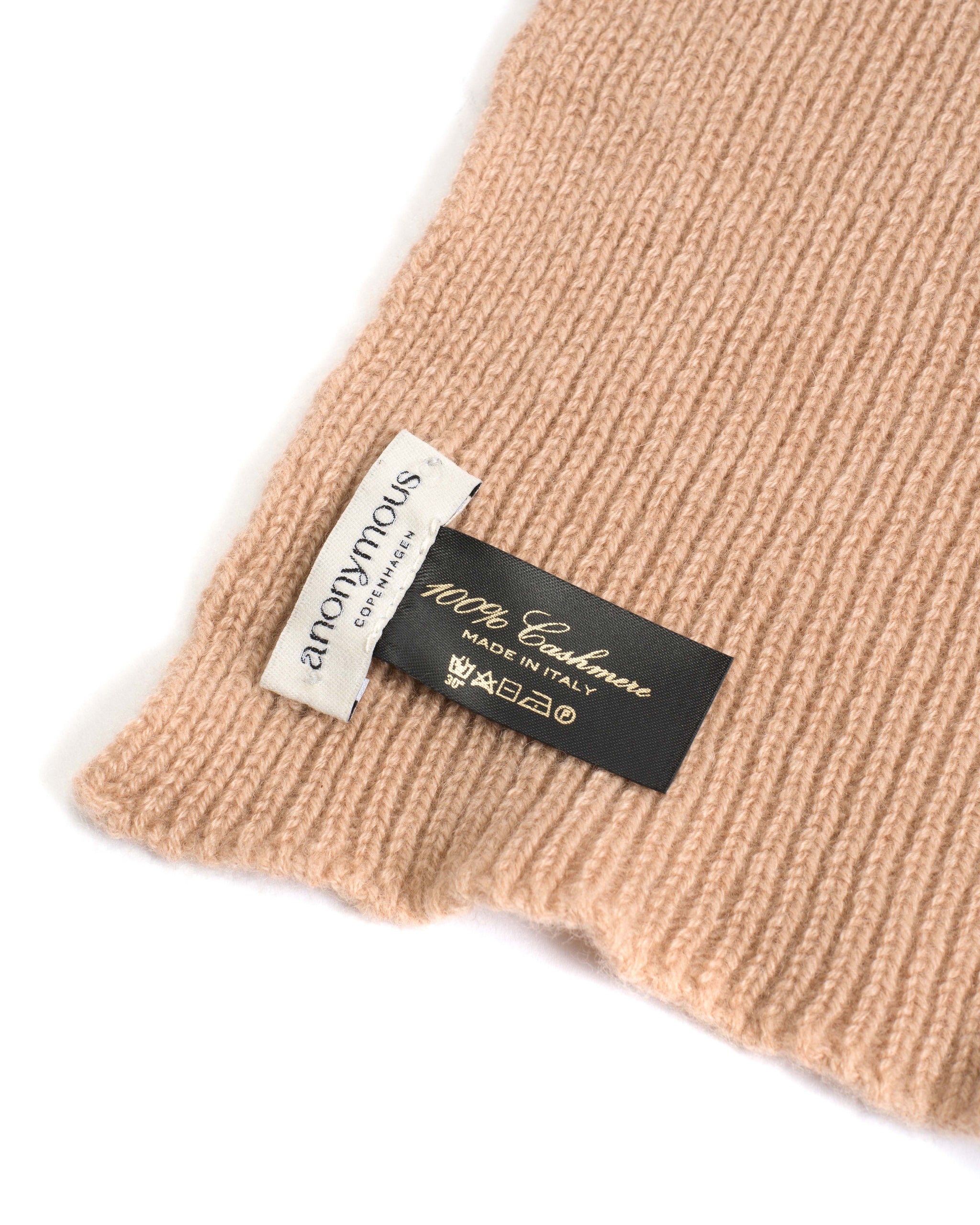 Vinni scarf 100% cashmere Caramel - Anonymous Copenhagen