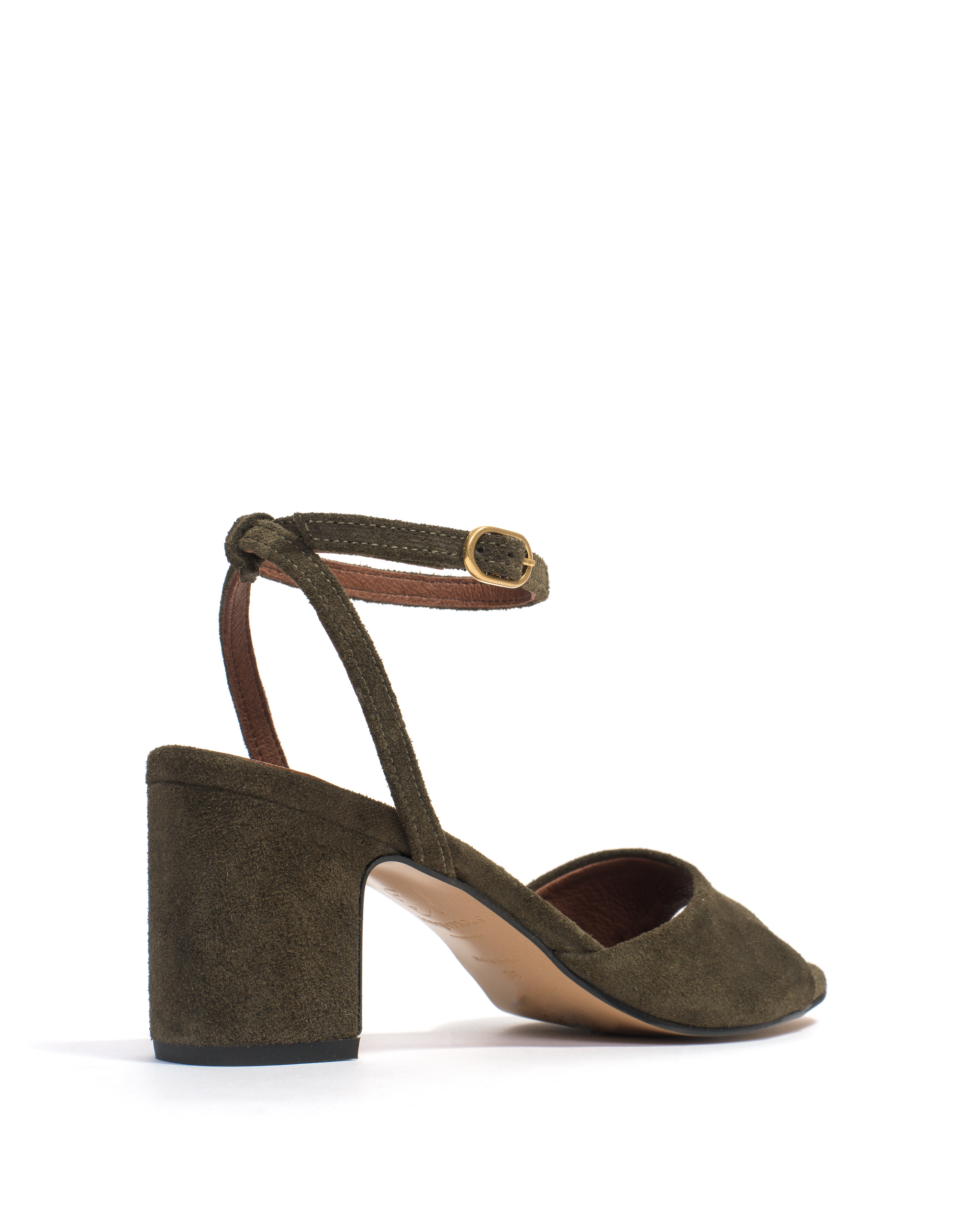 Jolie Calf suede Moss green - Anonymous Copenhagen