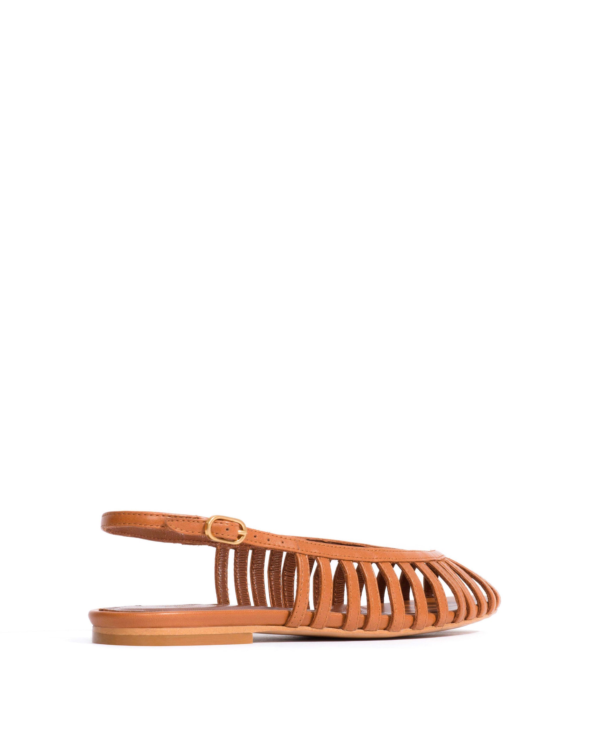 Carminho 10 Shiny lamb Caramel - Anonymous Copenhagen Flat sandals