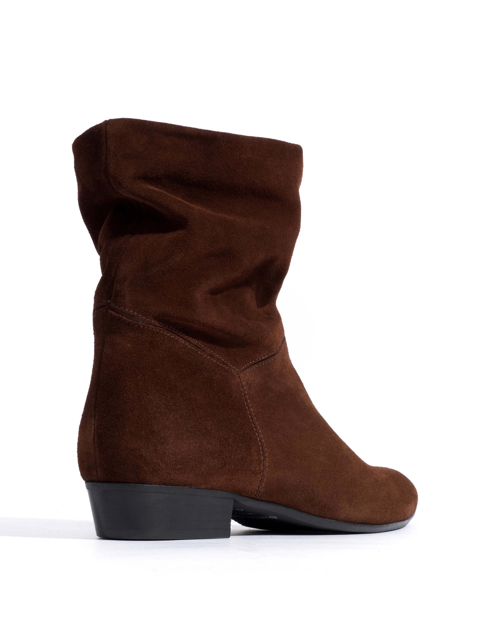 Jassi 20 Calf suede & sleek leather Chocolate