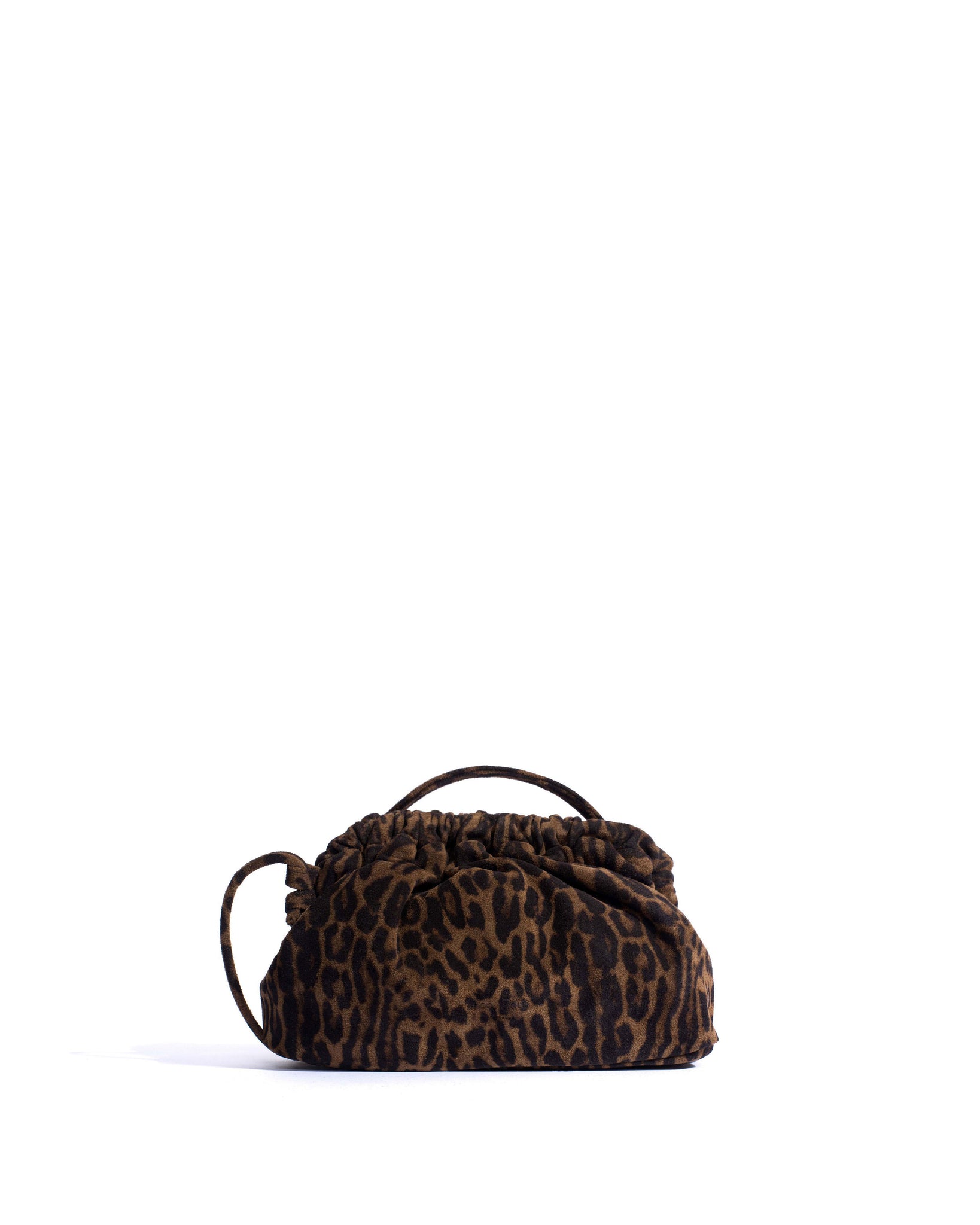 Hally petite cloud bag Calf suede print Jaguar - Anonymous Copenhagen Bags