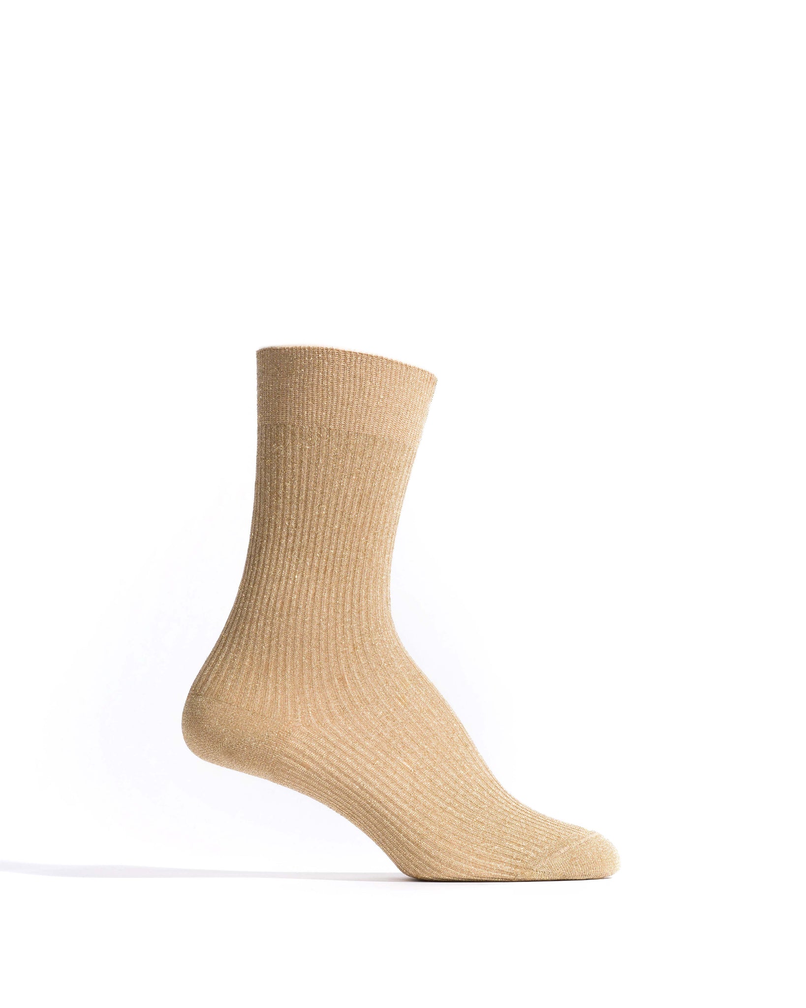 Noa glitter socks 52% nylon 48% polyester Gold