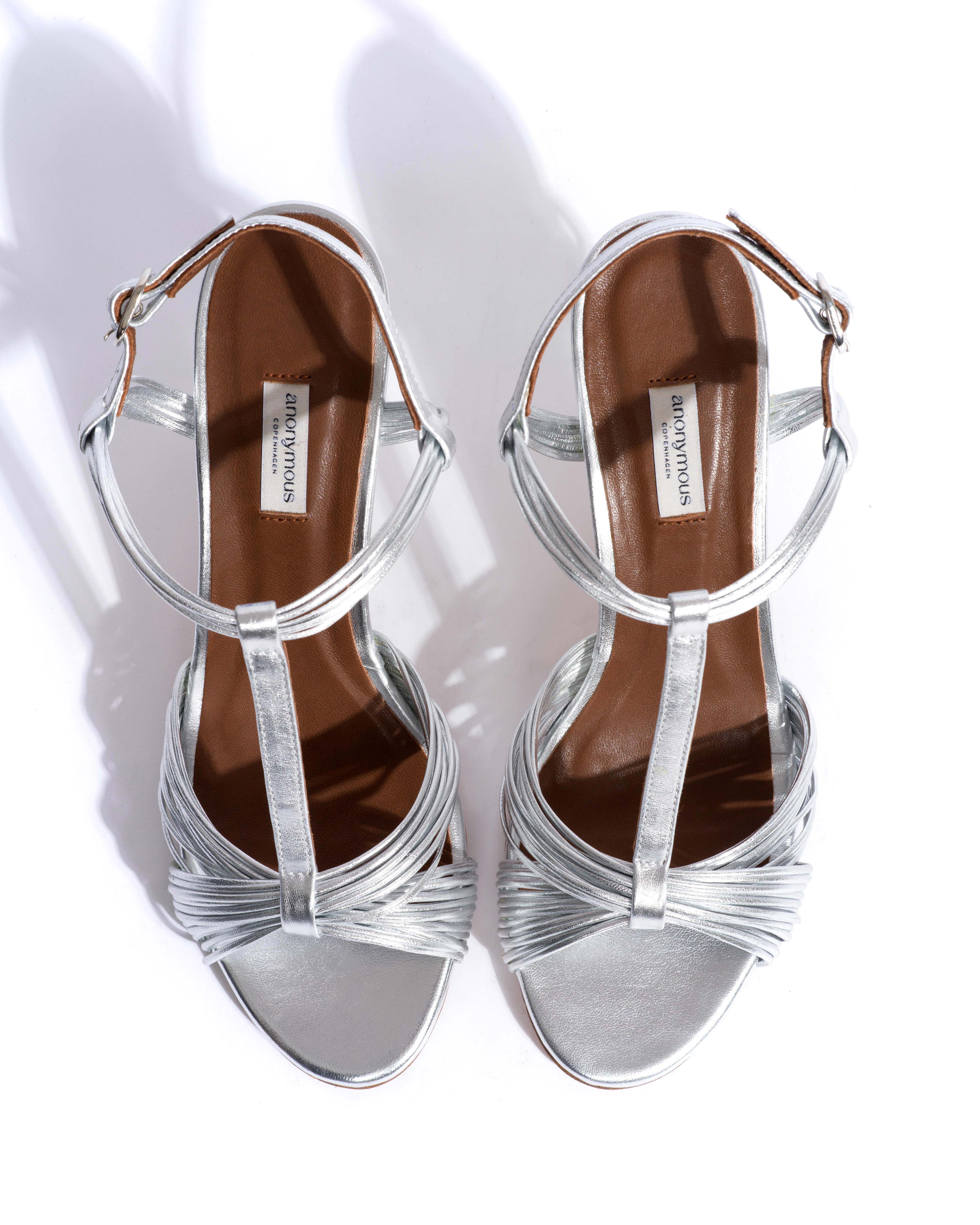 Alessandra 75 Metallic goat Silver