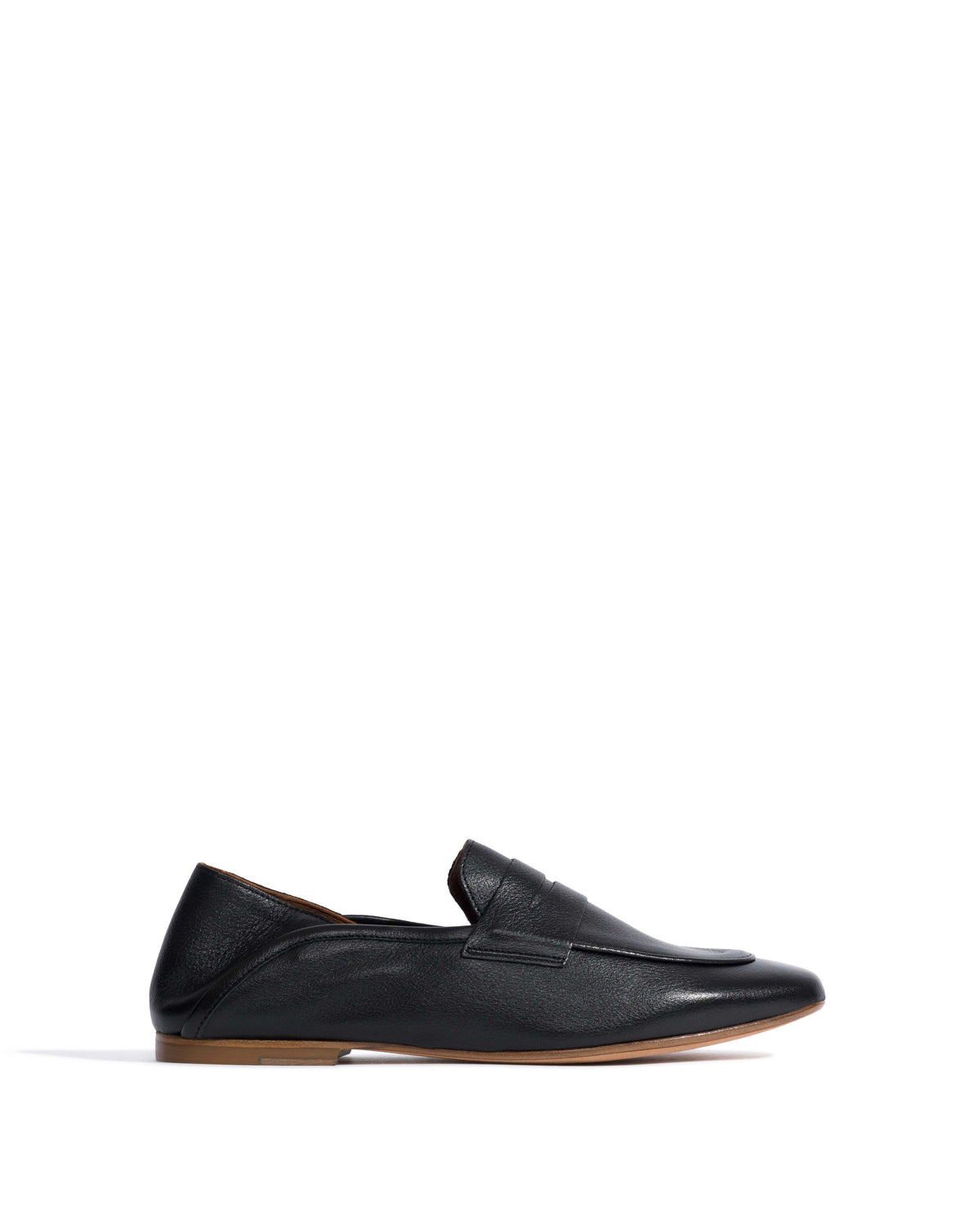 Lindsay Natural grain soft calf Black